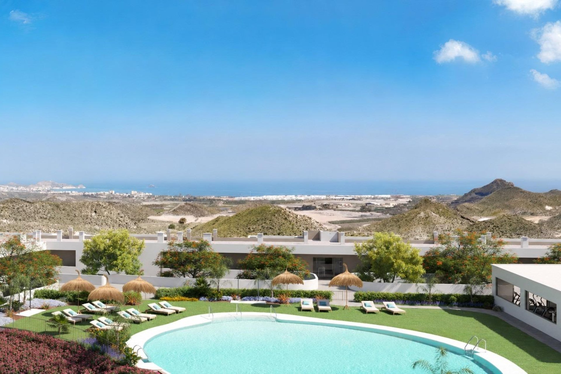 New Build - Apartment / flat -
Pulpi - Aguilón Golf