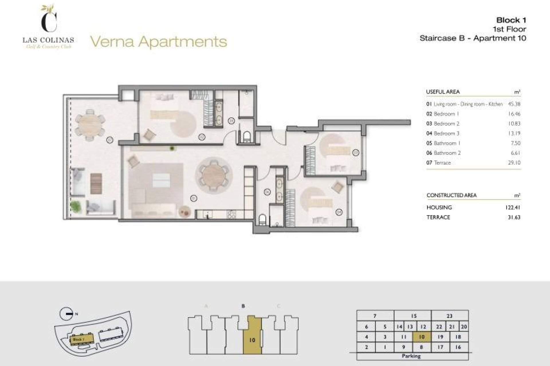 New Build - Apartment / flat -
San Miguel de Salinas - Las Colinas Golf