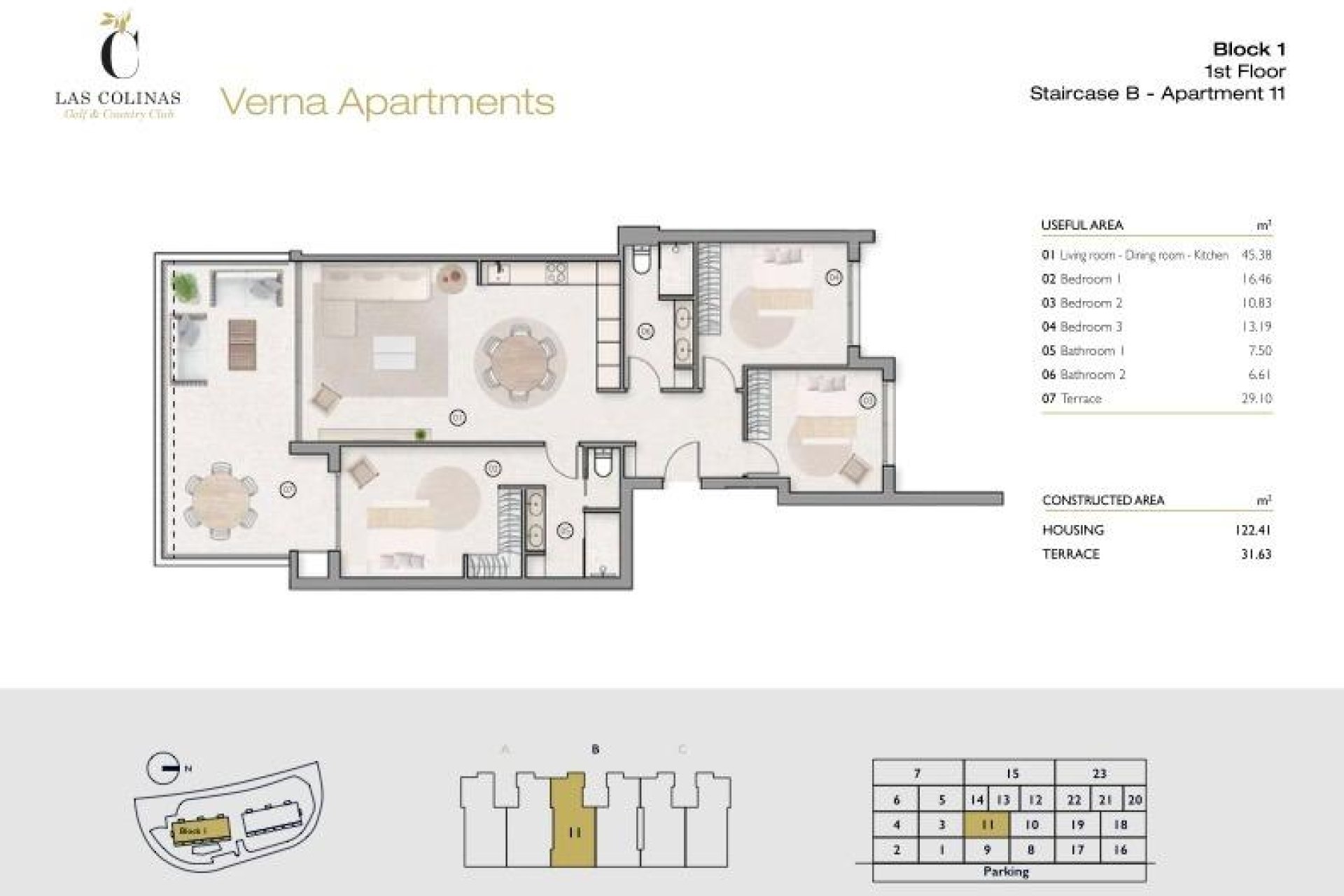 New Build - Apartment / flat -
San Miguel de Salinas - Las Colinas Golf