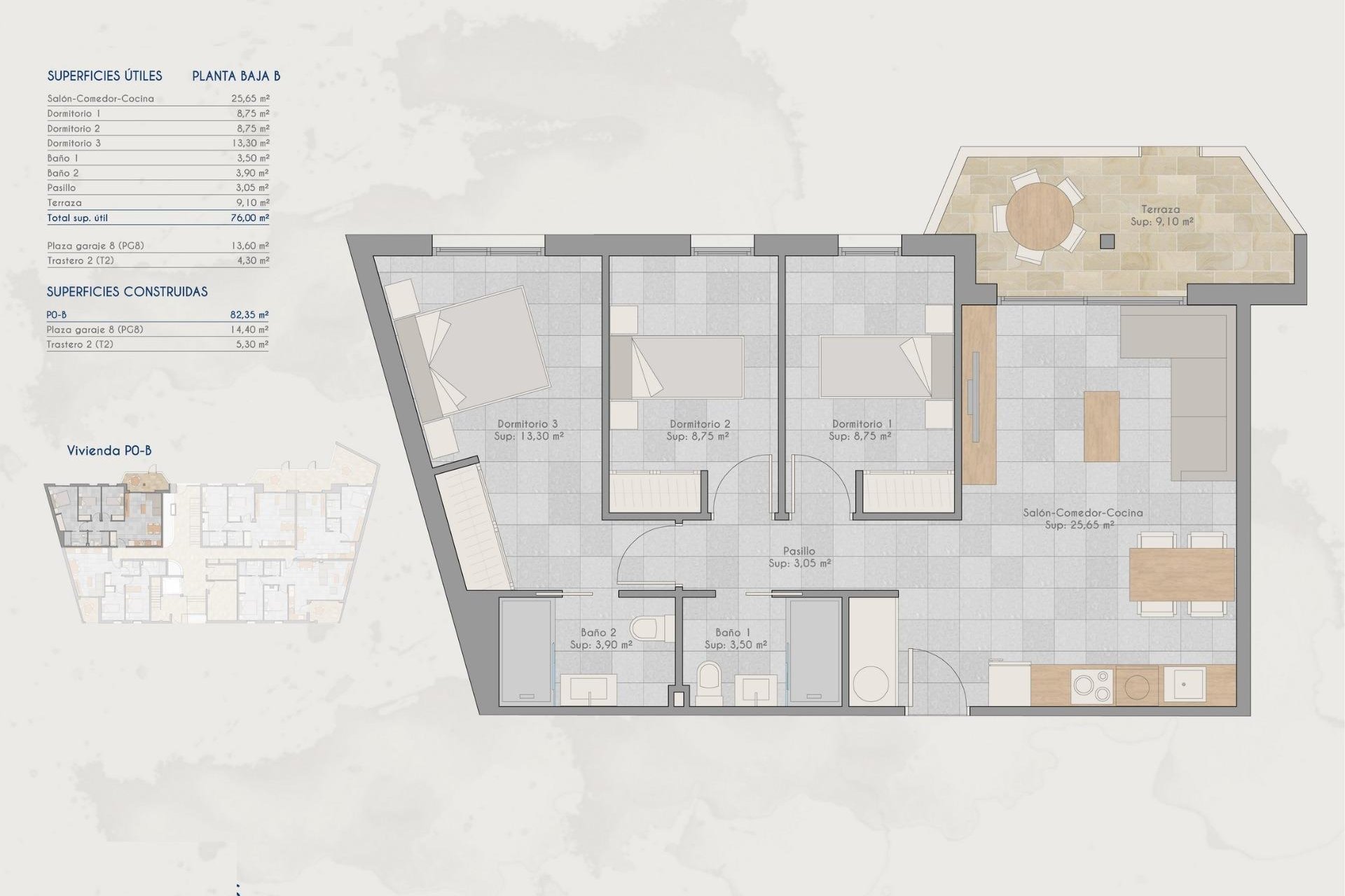 New Build - Apartment / flat -
San Pedro del Pinatar - Lo Pagan