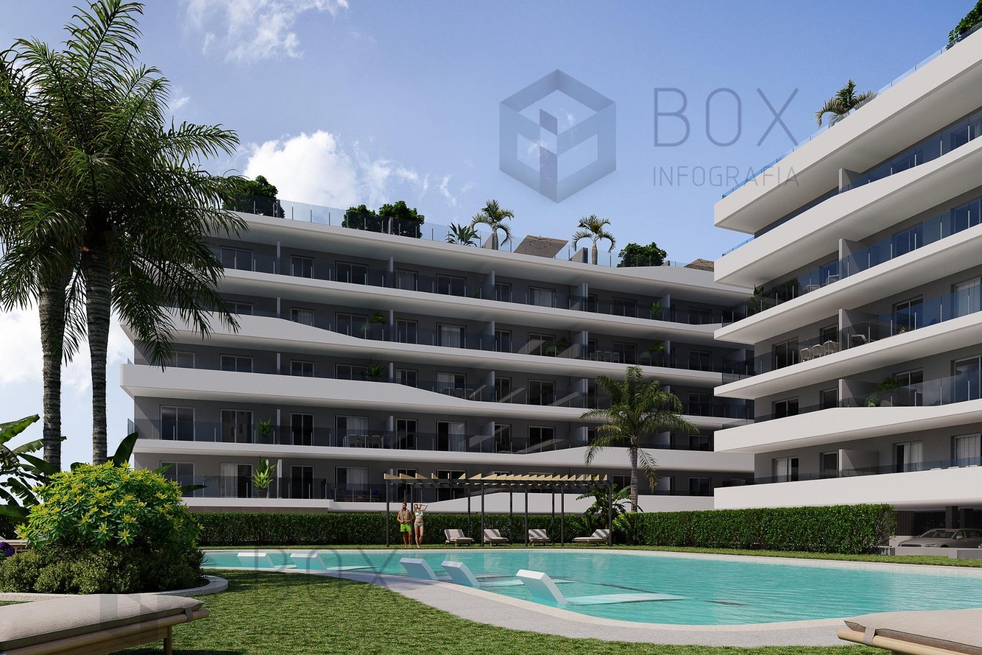 New Build - Apartment / flat -
Santa Pola - Playa Tamarit