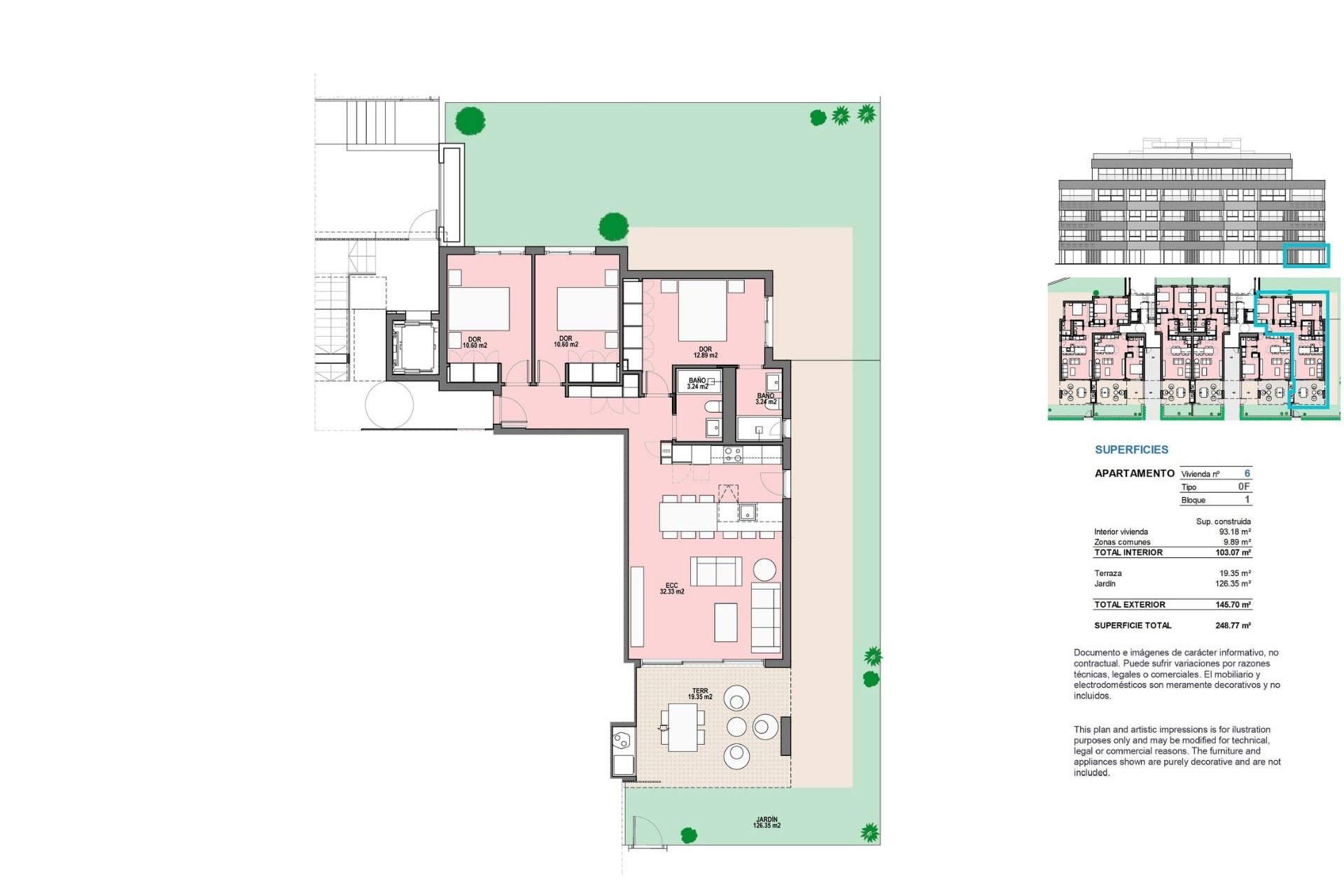 New Build - Apartment / flat -
Torre Pacheco - Santa Rosalia Lake And Life Resort