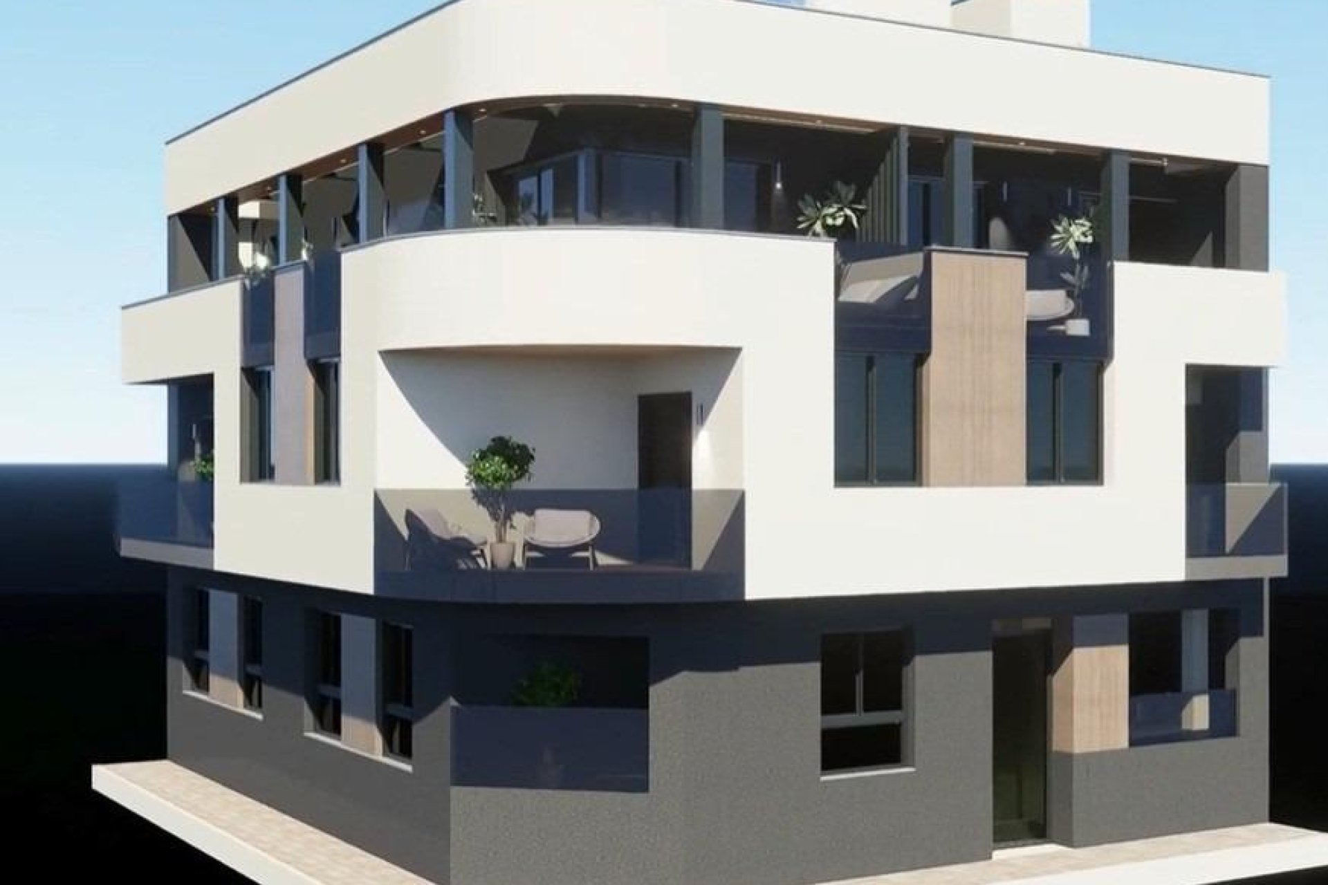 New Build - Apartment / flat -
Torrevieja - Centro