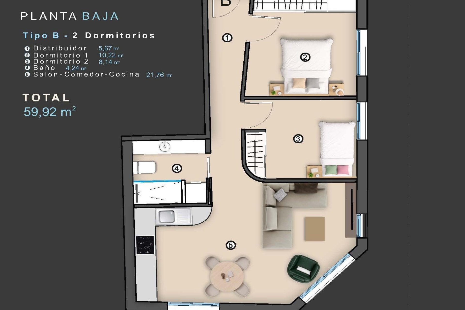 New Build - Apartment / flat -
Torrevieja - Centro