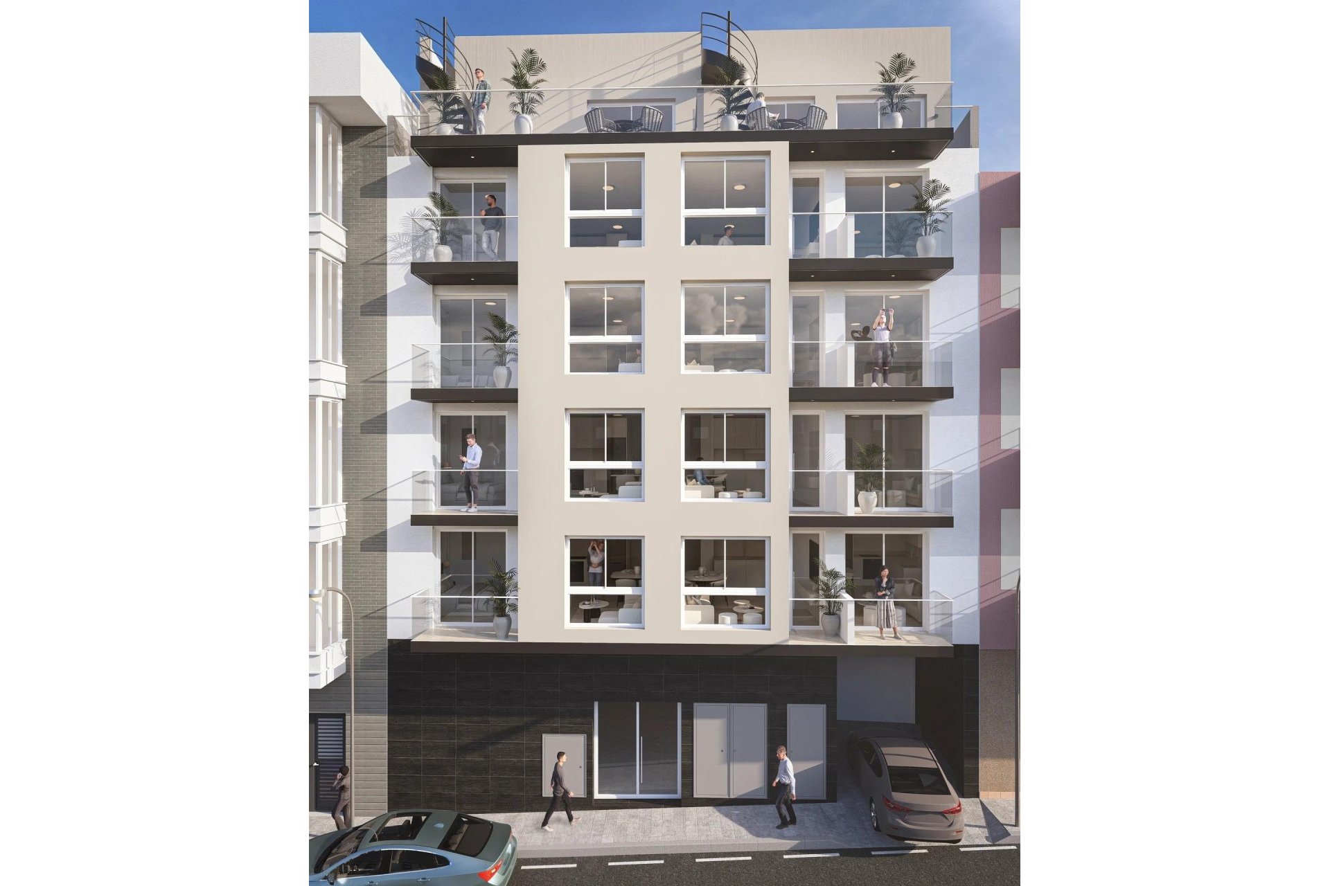New Build - Apartment / flat -
Torrevieja - Centro