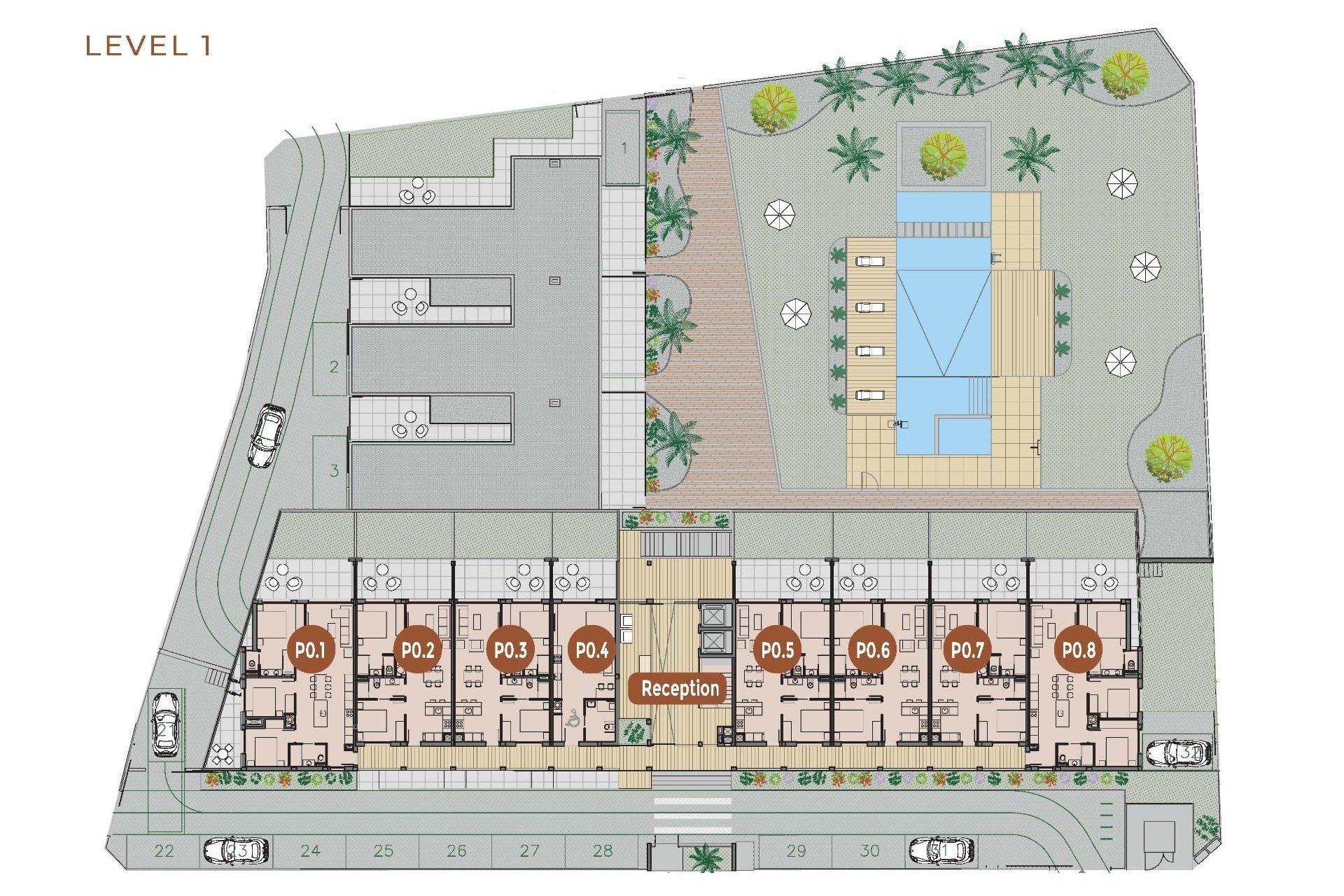 New Build - Apartment / flat -
Torrevieja - Frutales - Rosaleda