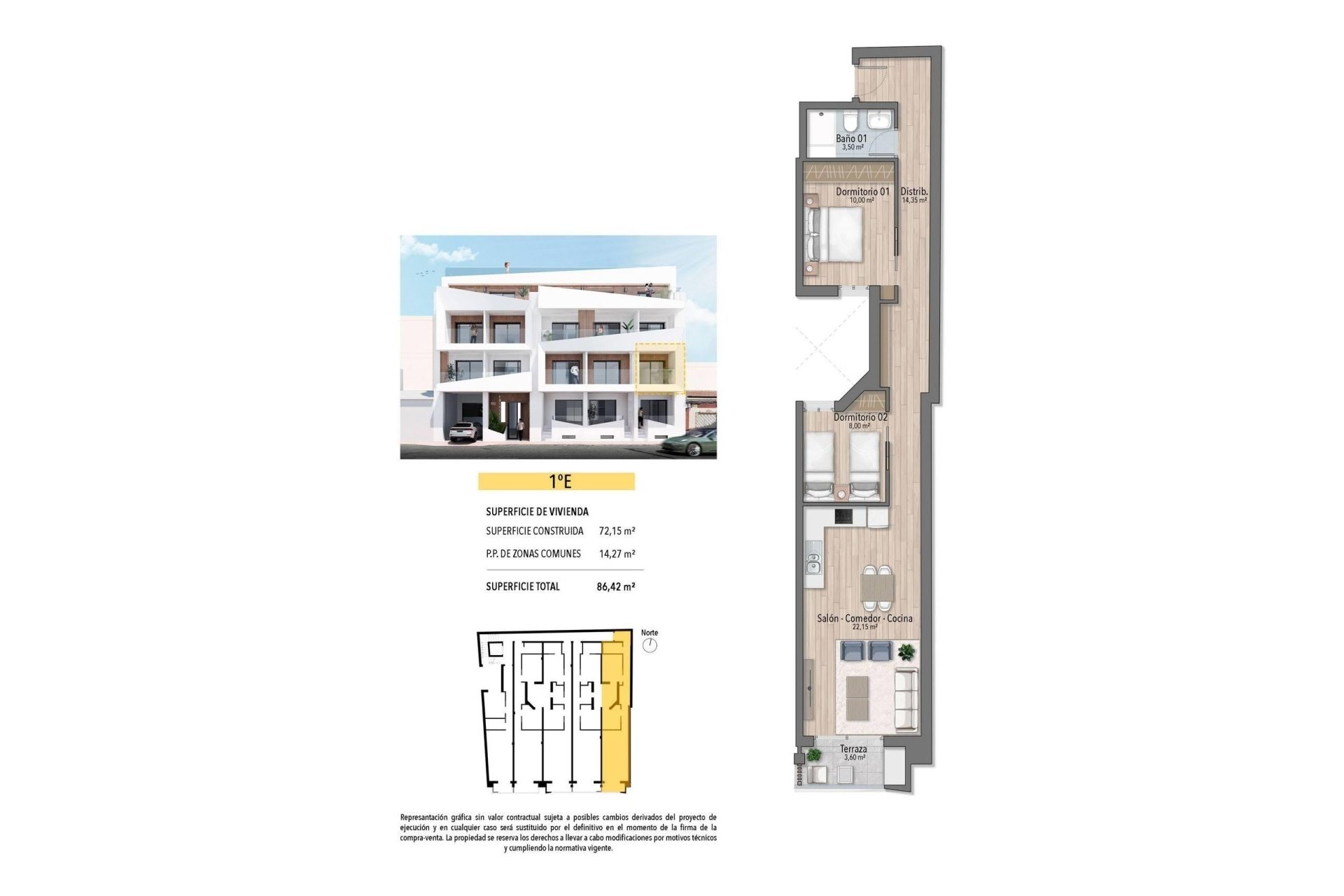 New Build - Apartment / flat -
Torrevieja - Playa de El Cura