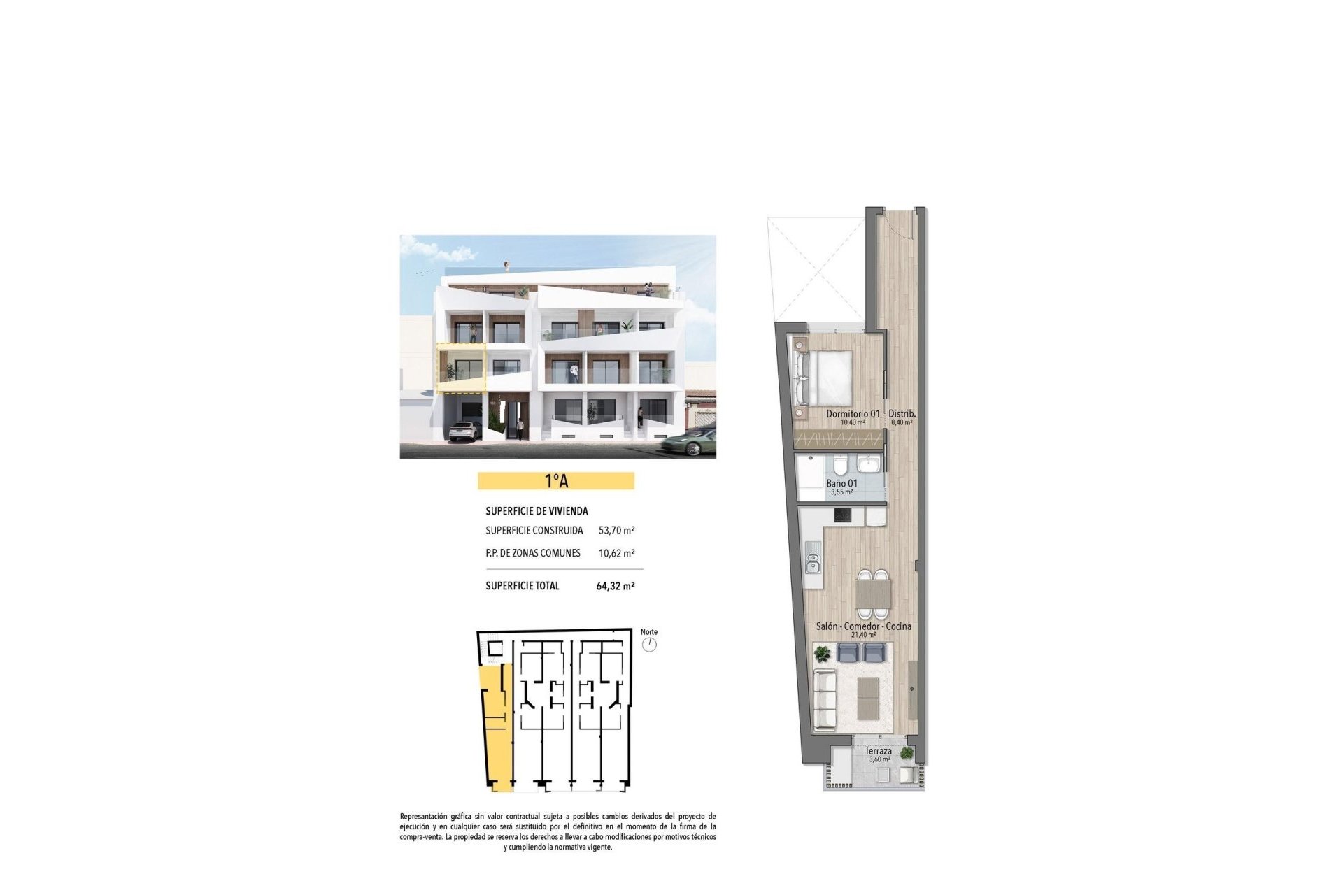 New Build - Apartment / flat -
Torrevieja - Playa del Cura