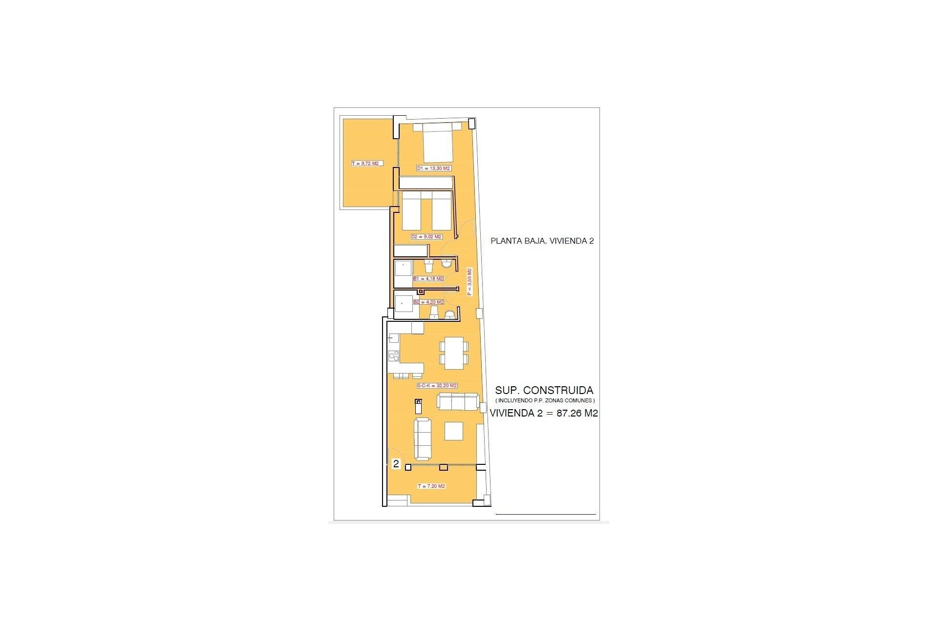 New Build - Apartment / flat -
Torrevieja - Playa El Acequión
