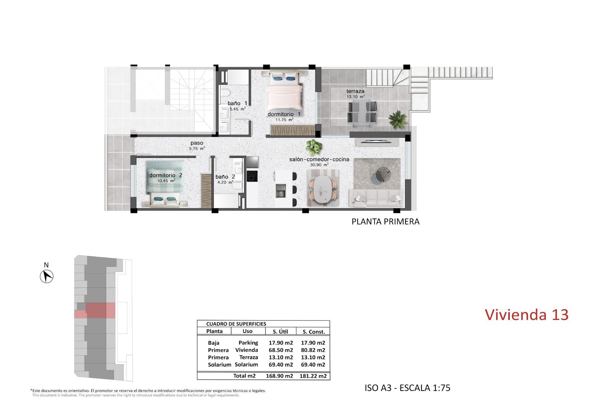 New Build - Bungalow -
Pilar de la Horadada - pueblo