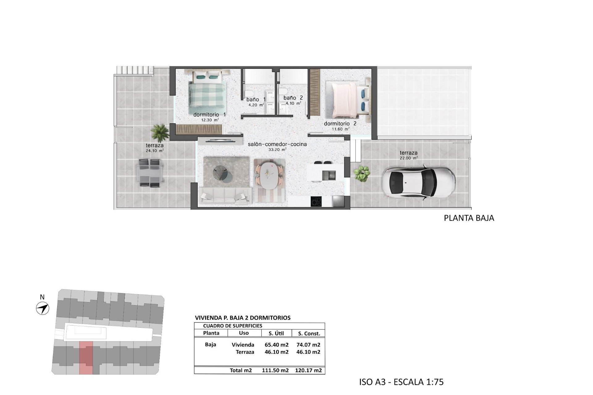 New Build - Bungalow -
Pilar de la Horadada - pueblo