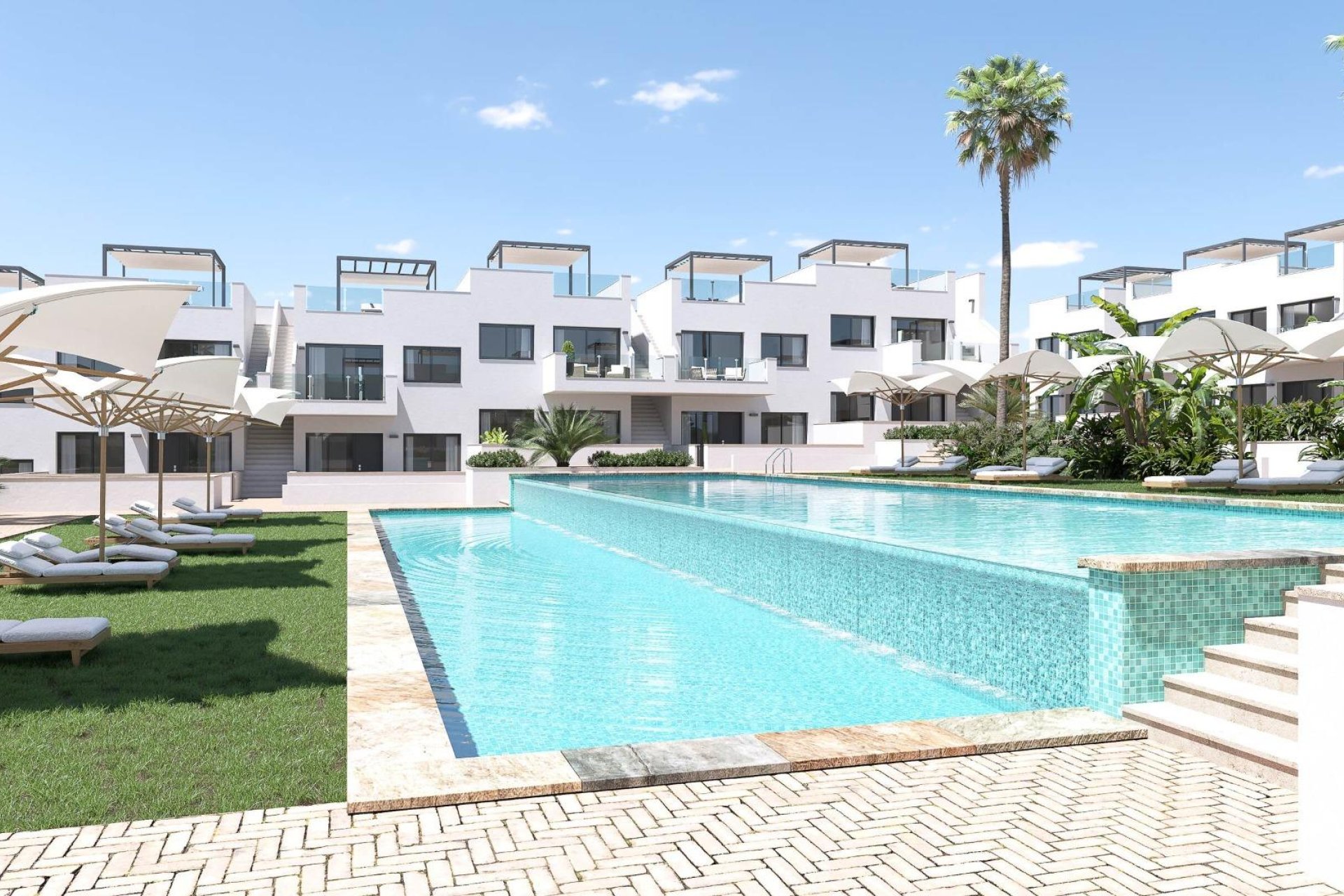 New Build - Bungalow Planta Alta -
Torrevieja - Los balcones