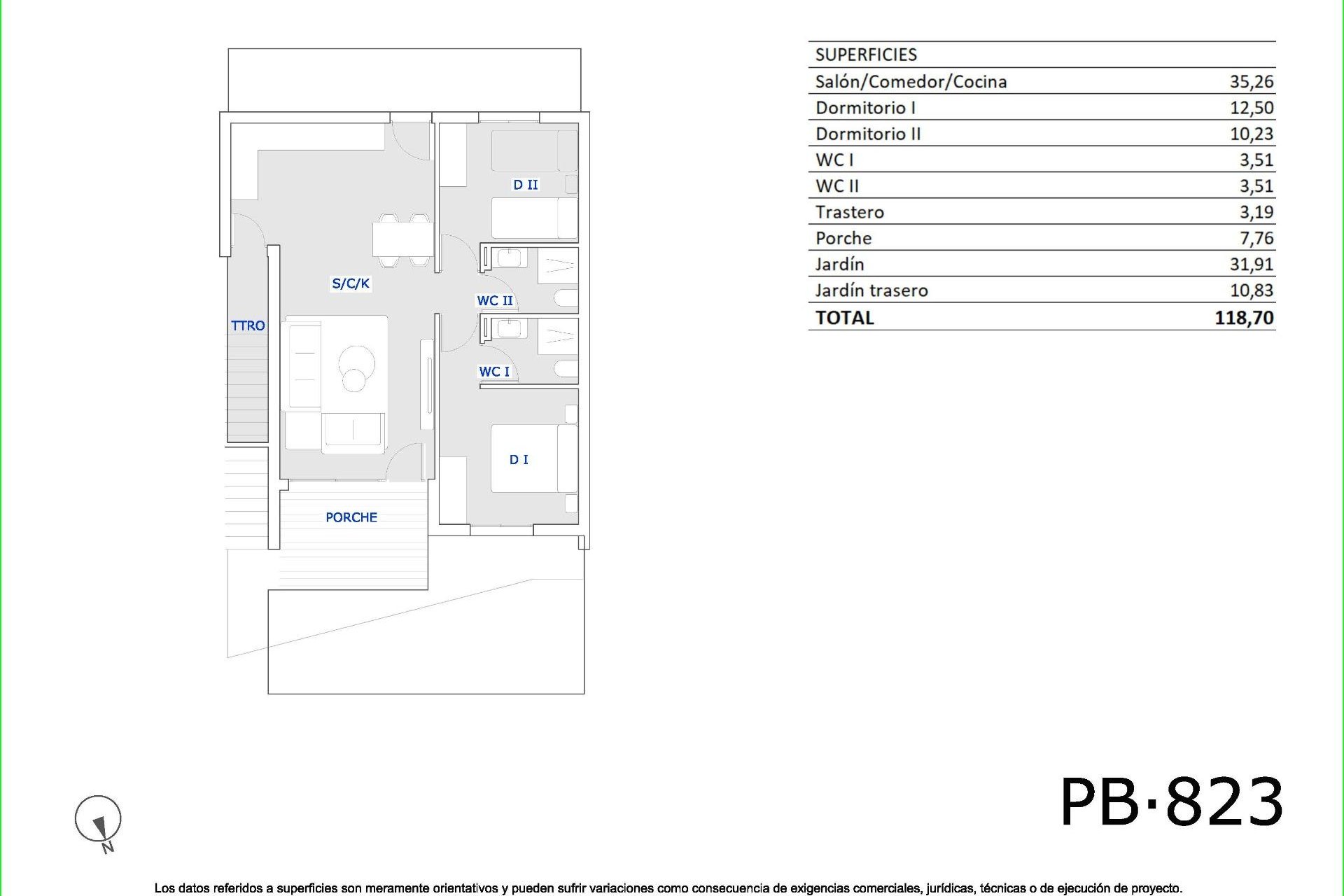 New Build - Bungalow -
San Miguel de Salinas - Pueblo