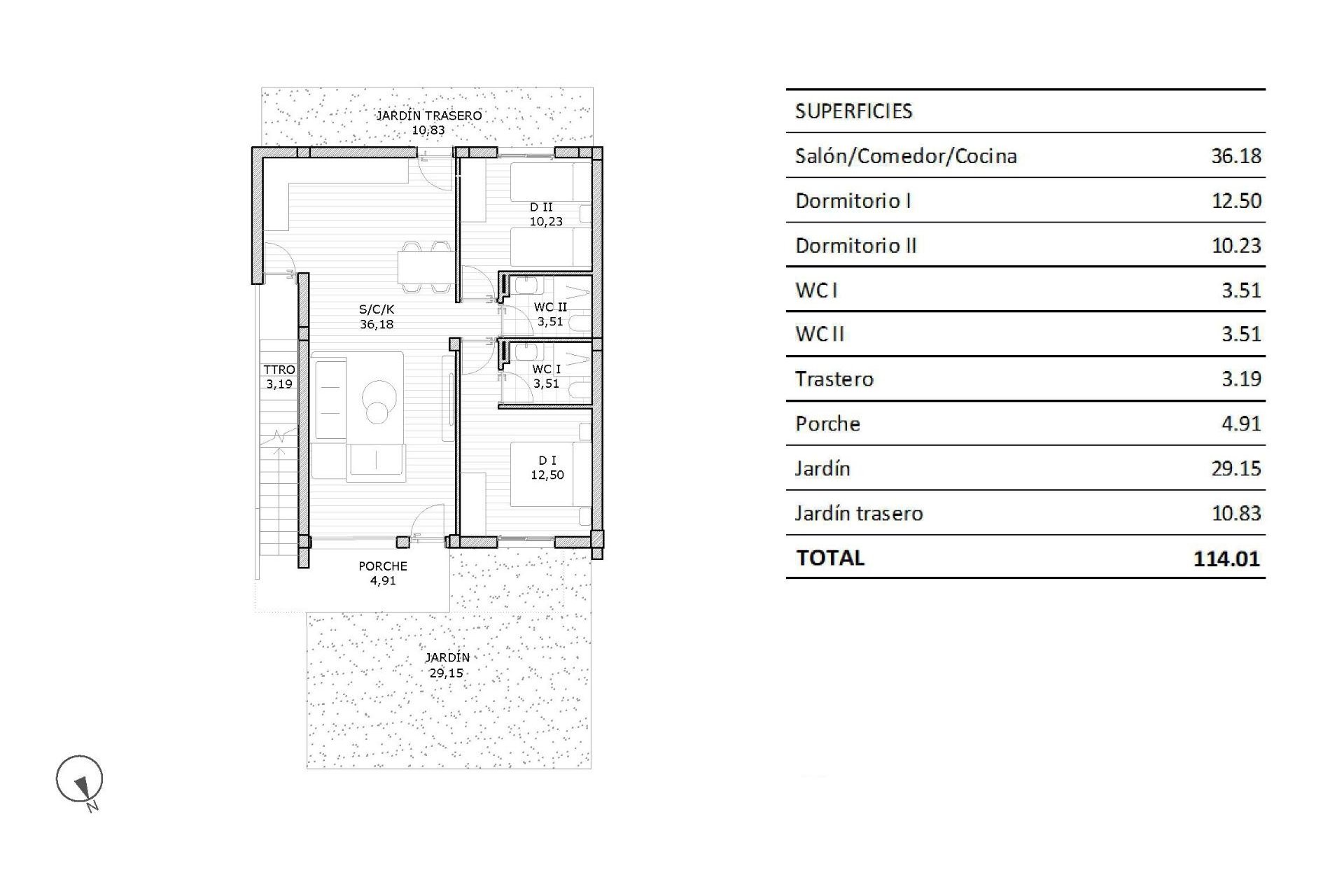 New Build - Bungalow -
San Miguel de Salinas - Pueblo