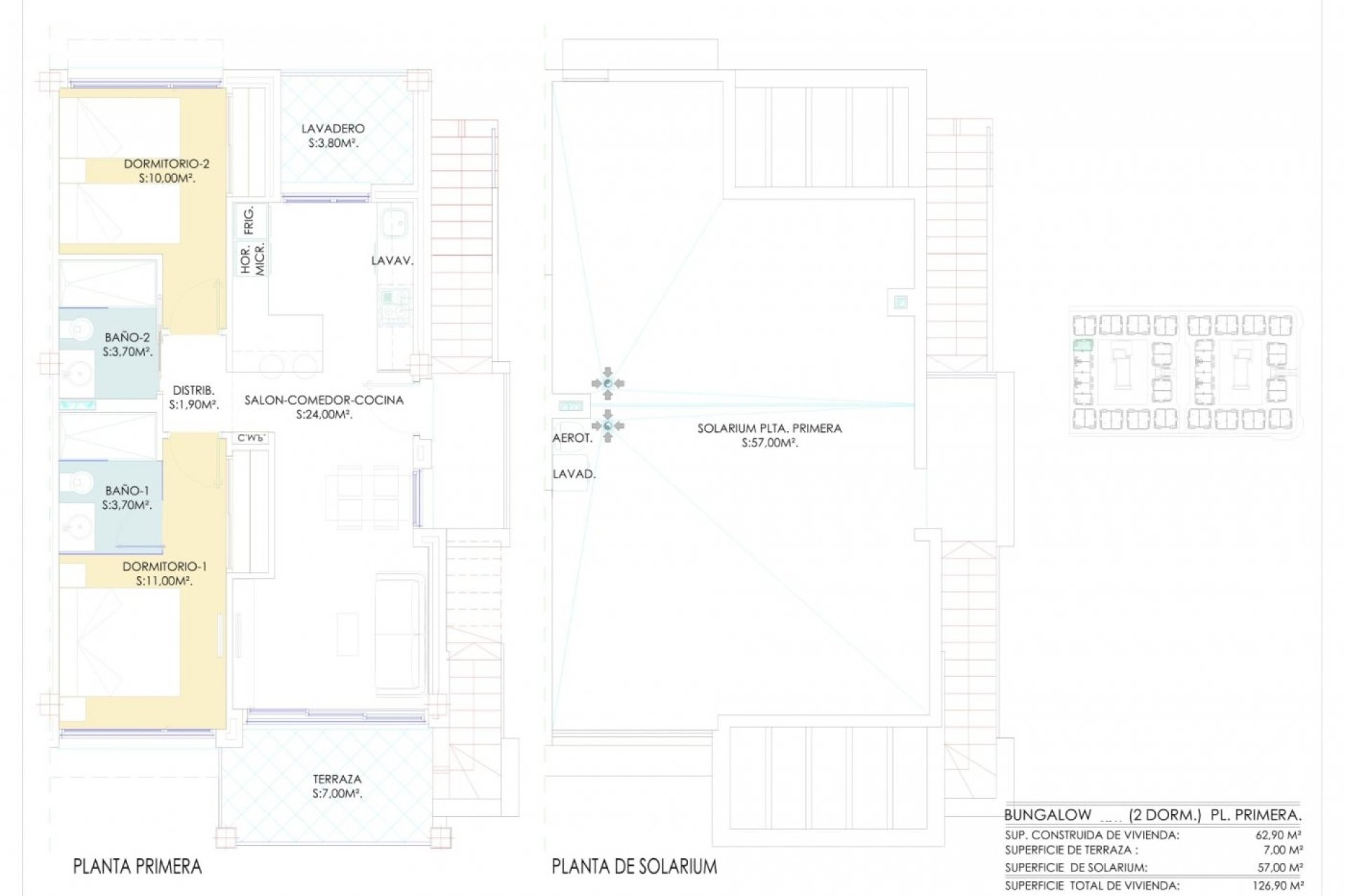 New Build - Bungalow -
Torrevieja - Los Balcones - Los Altos del Edén
