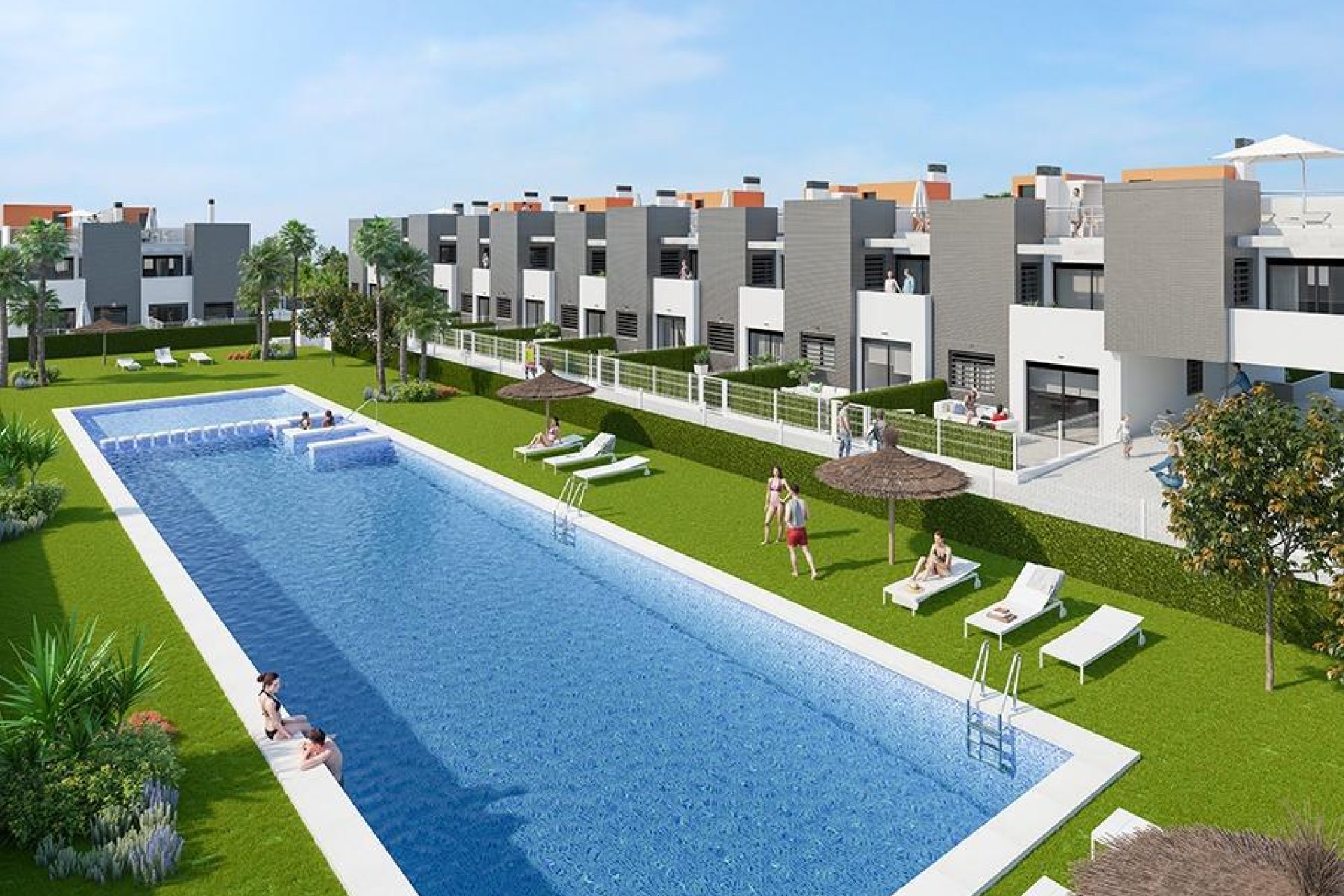 New Build - Bungalows Planta Baja -
Torrevieja - Aguas Nuevas