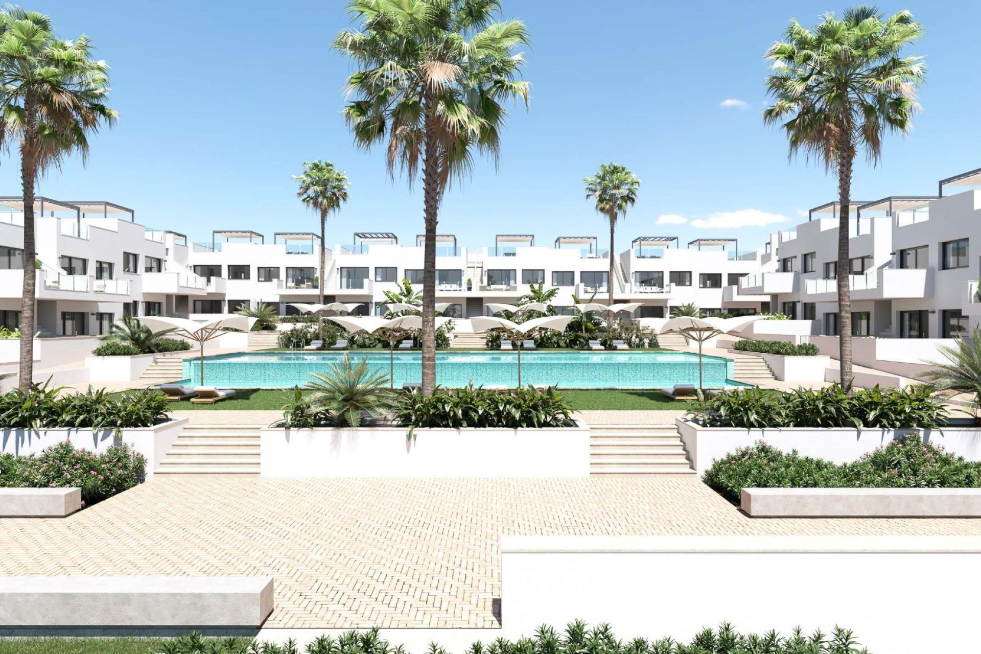 New Build - Bungalows Planta Baja -
Torrevieja - Los balcones