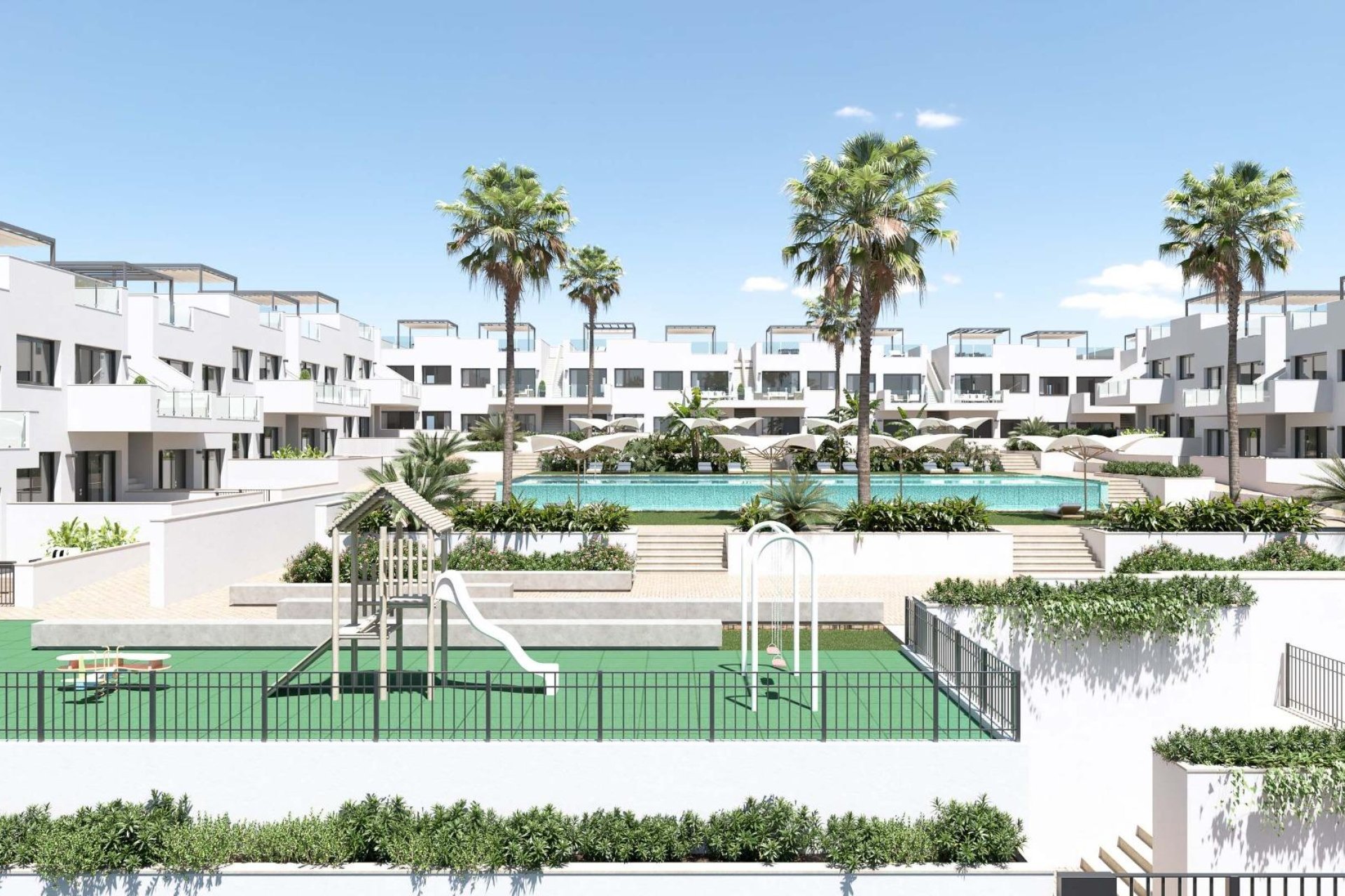 New Build - Bungalows Planta Baja -
Torrevieja - Los balcones