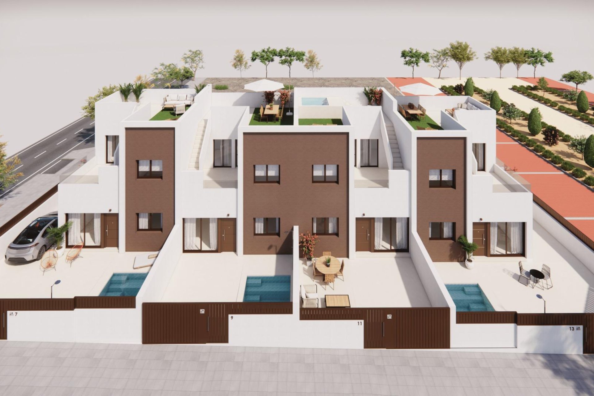New Build - Duplex -
Pilar de la Horadada - Zona Pueblo
