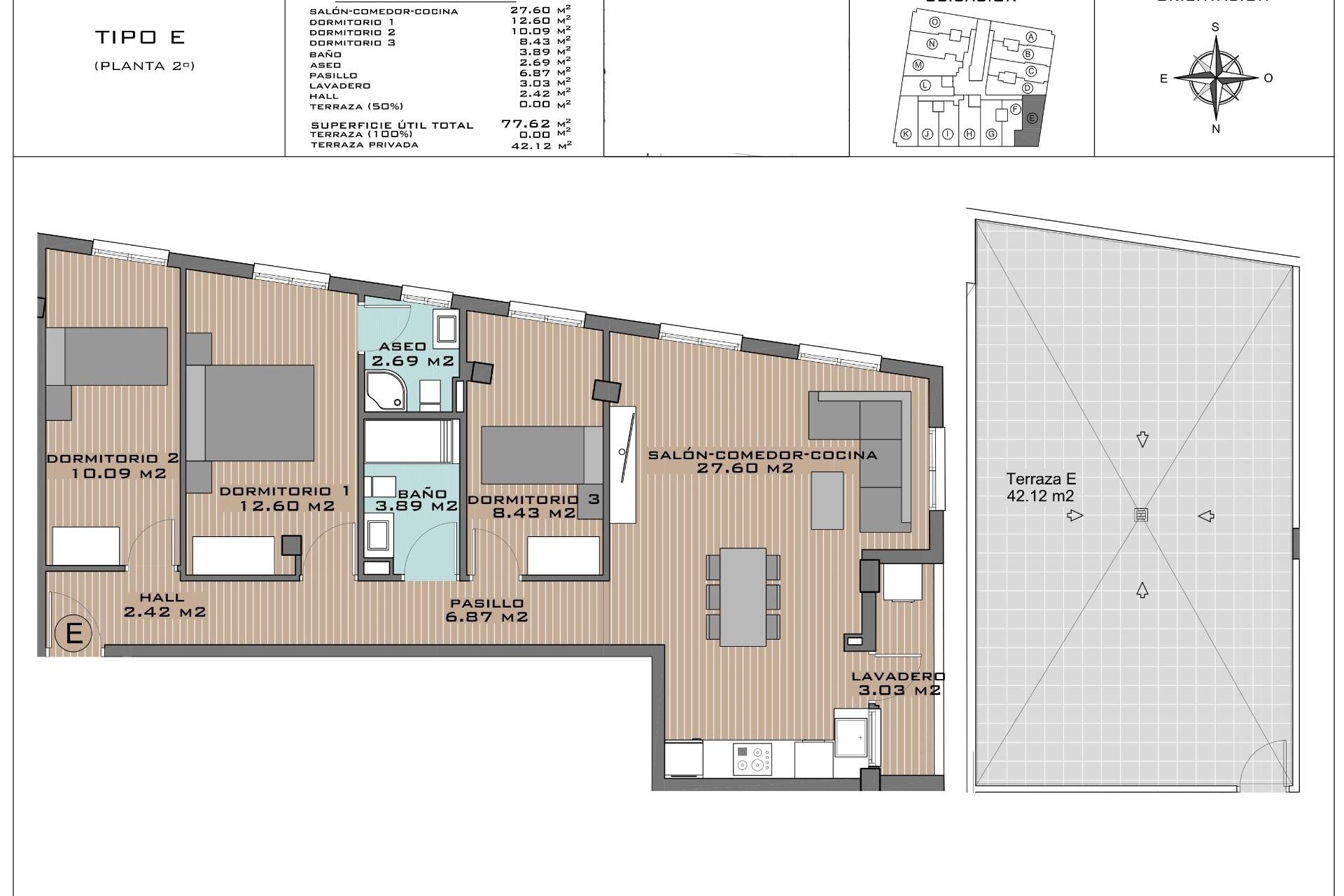 New Build - Penthouse -
Algorfa - Pueblo