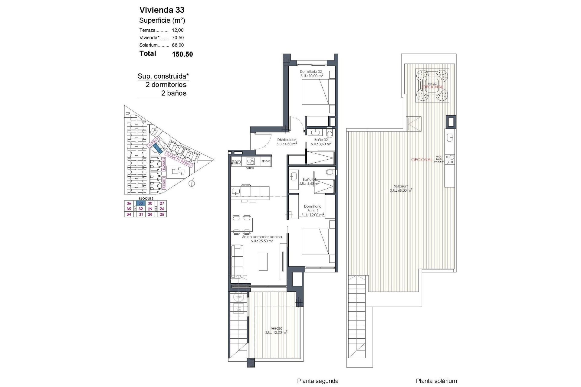 New Build - Penthouse -
Los Alcázares - Serena Golf