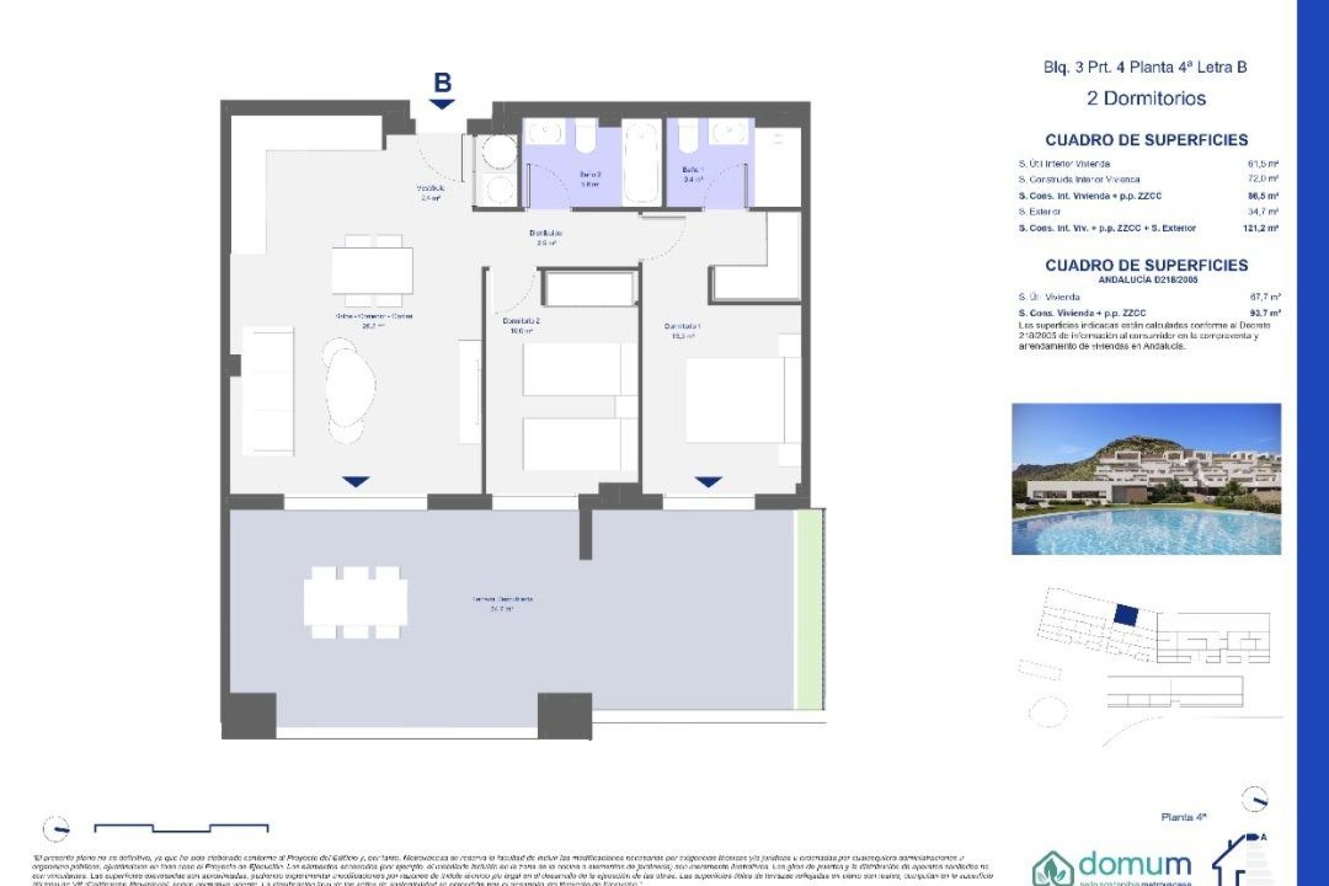 New Build - Penthouse -
Pulpi - Aguilón Golf