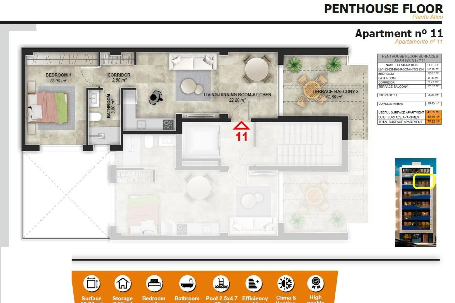 New Build - Penthouse -
Torrevieja - Acequion