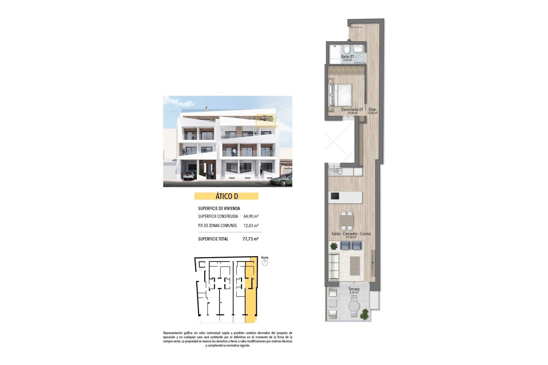 New Build - Penthouse -
Torrevieja - Playa del Cura