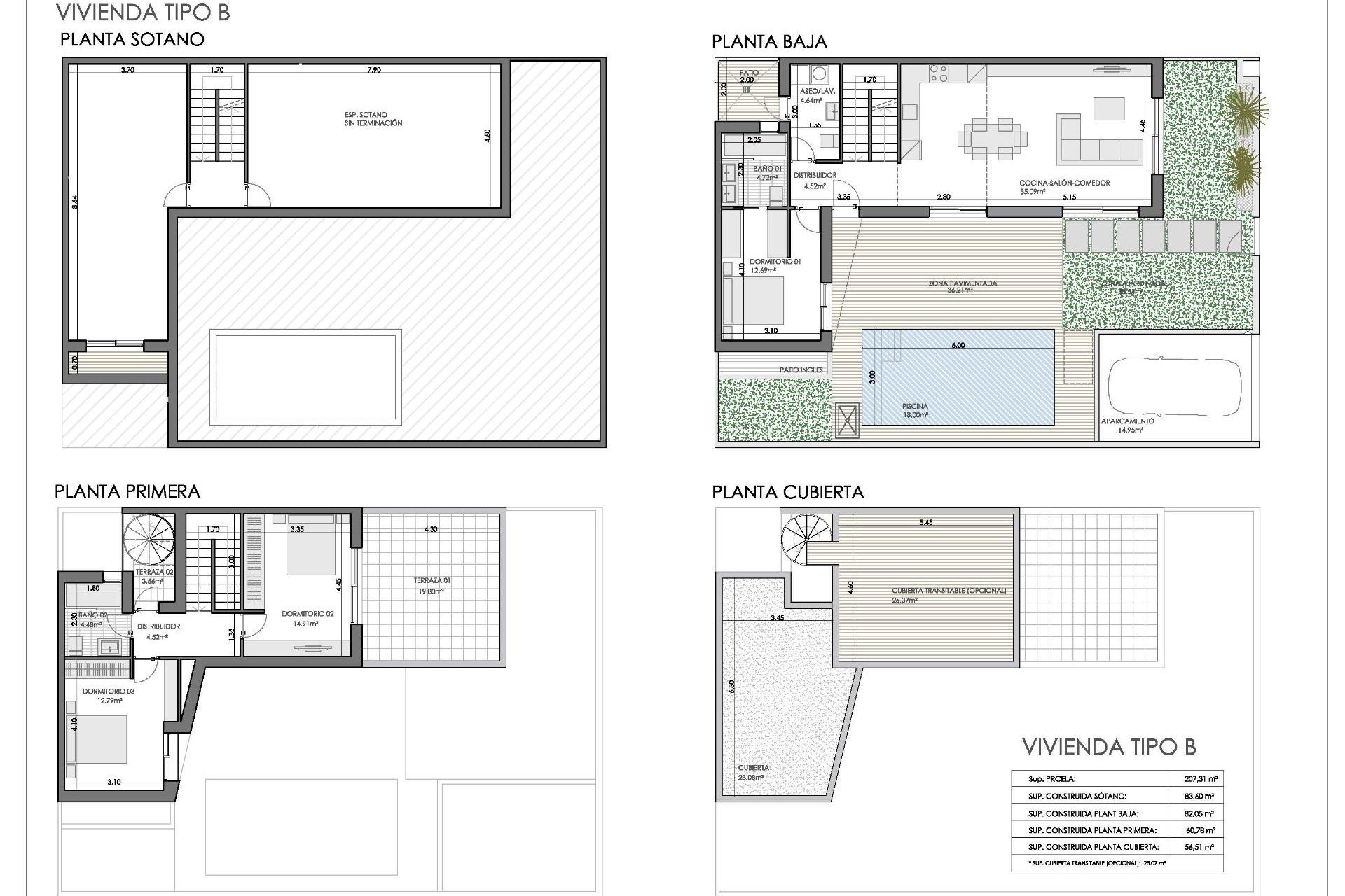 New Build - Townhouse -
Bigastro - Loma Alta