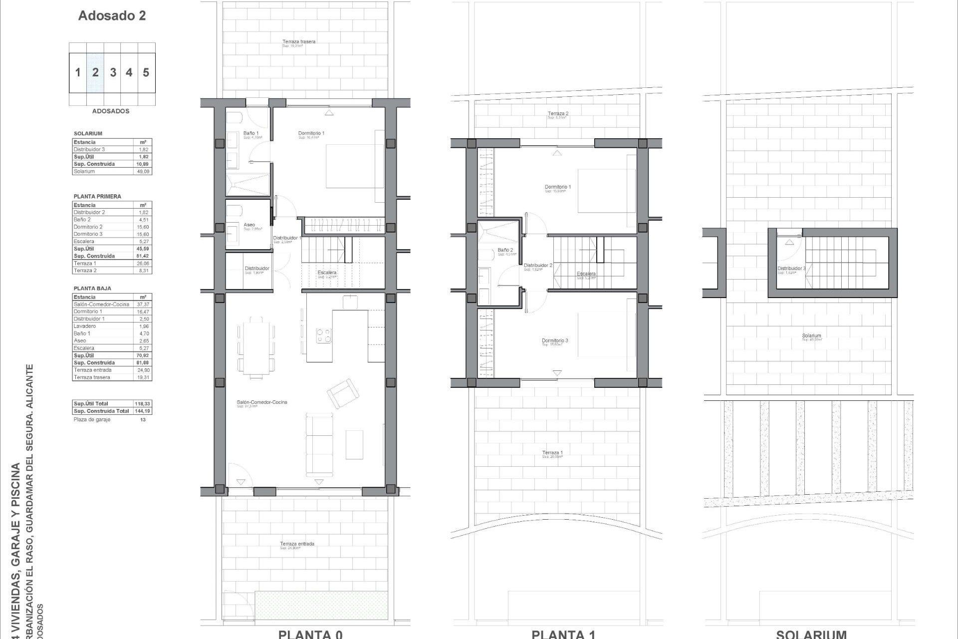 New Build - Townhouse -
Guardamar del Segura - El Raso