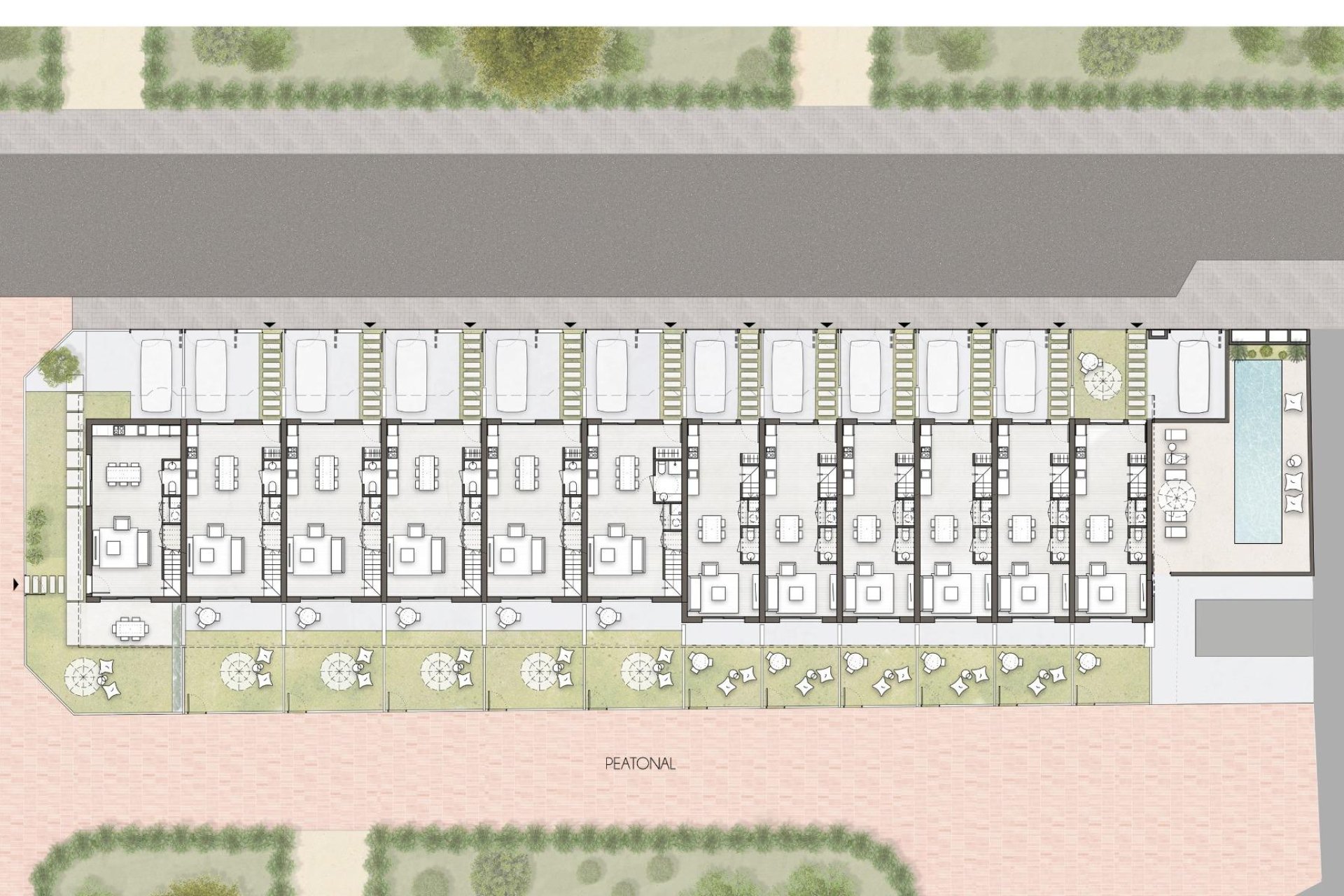 New Build - Townhouse -
Pilar de la Horadada - pueblo