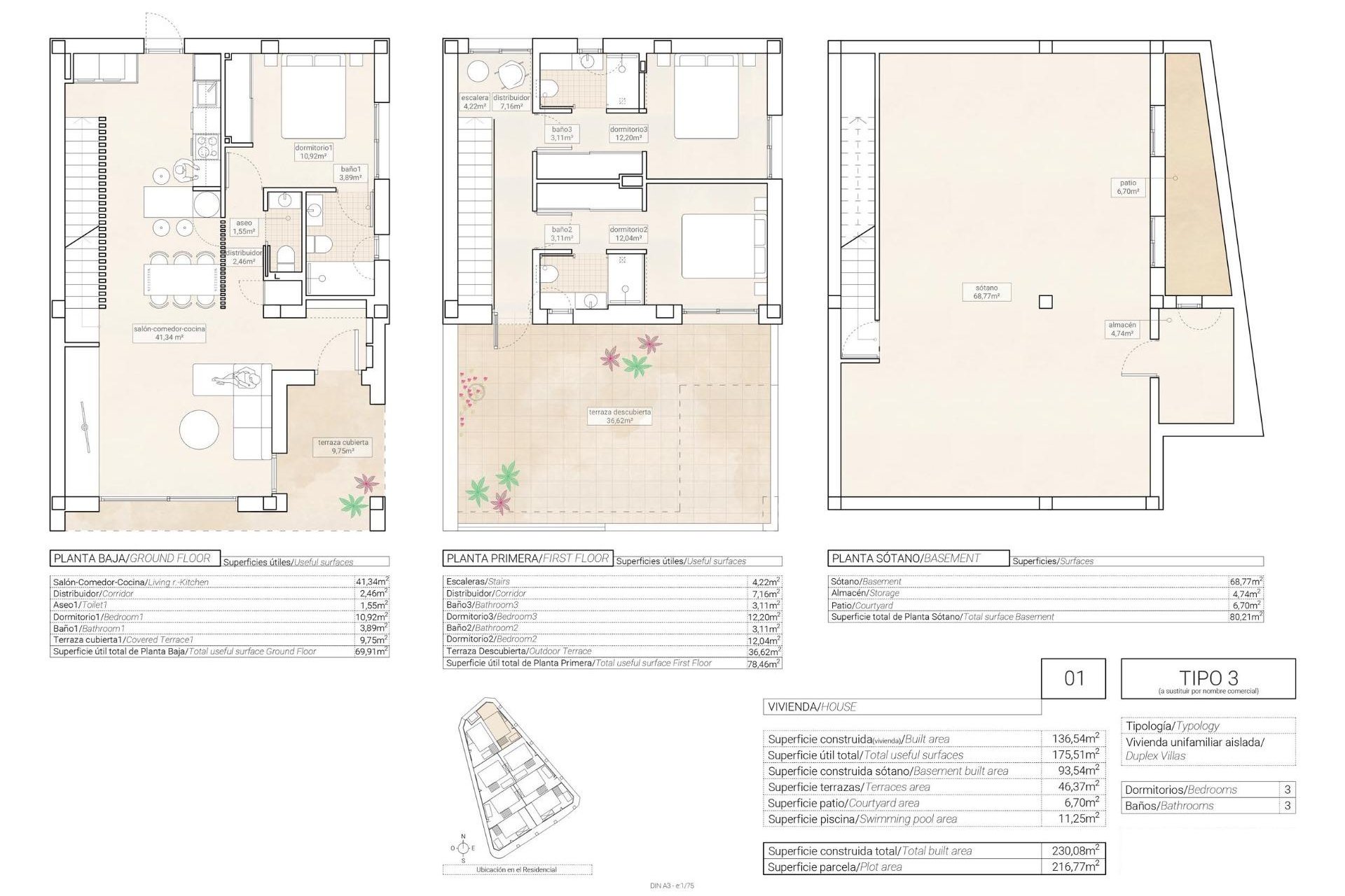 New Build - Villa -
Hondón de las Nieves - Centro