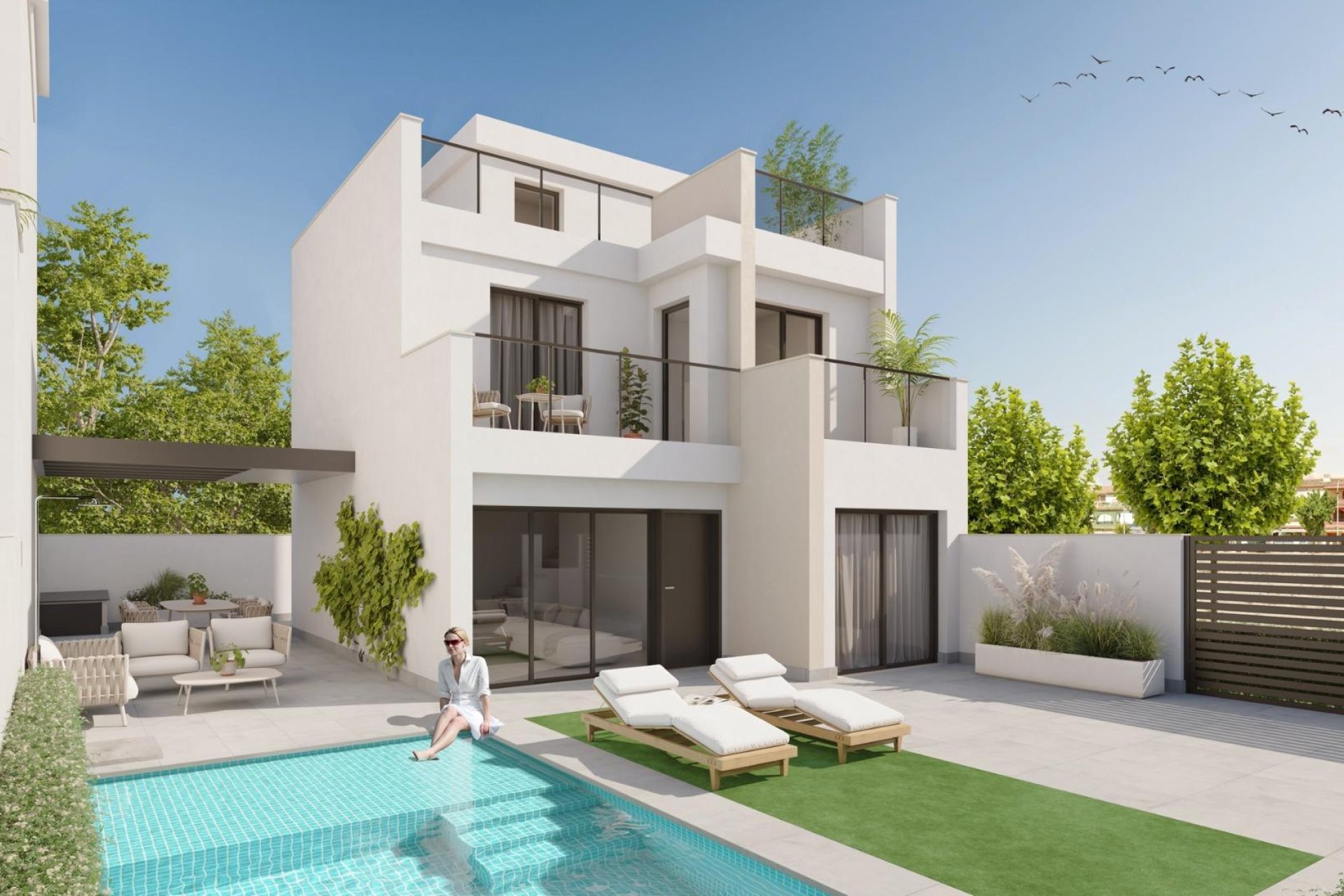 New Build - Villa -
Los Alcázares - Playa la Atascadera