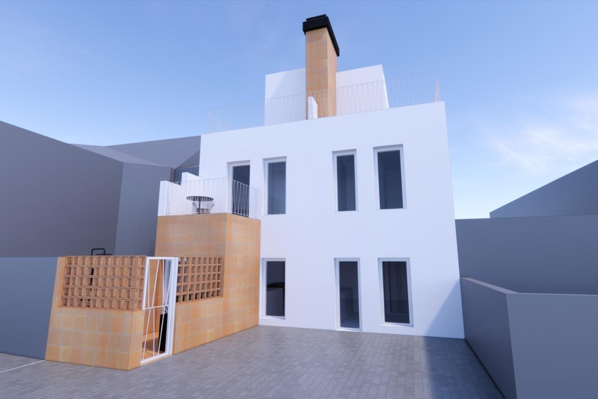 Obra nueva - Adosado -
Cartagena - La Azohía