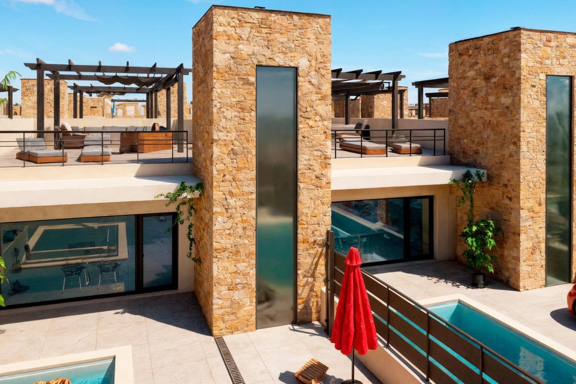 Obra nueva - Adosado -
Fuente Álamo - La Pinilla