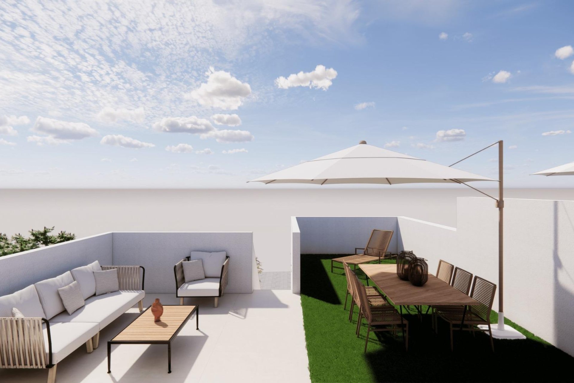 Obra nueva - Adosado -
Pilar de la Horadada - Barrio los Segundas