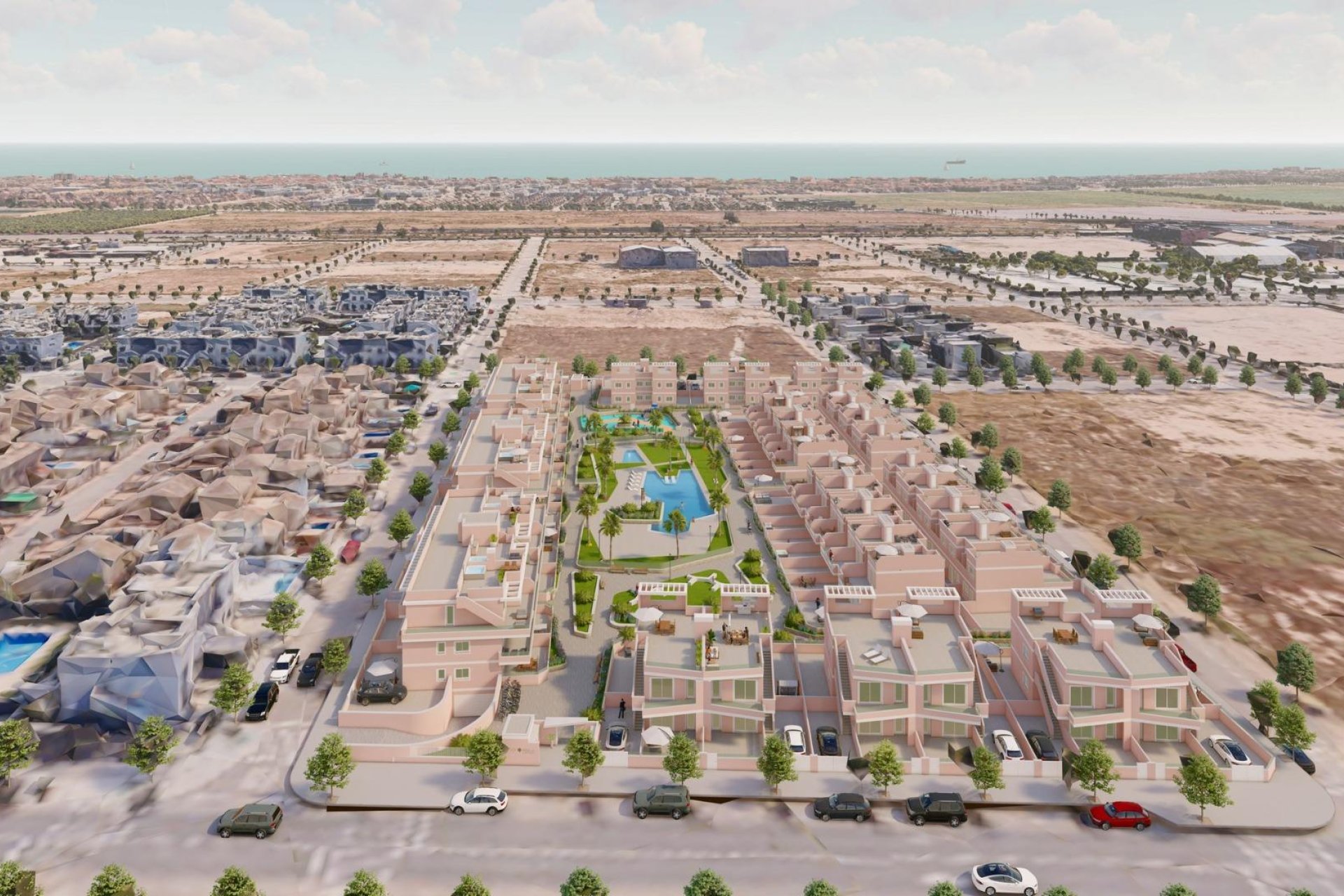 Obra nueva - Adosado -
Pilar de la Horadada - Lo Monte