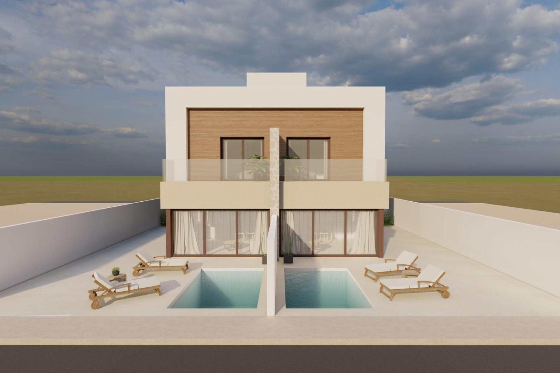 Obra nueva - Adosado -
San Javier - pueblo