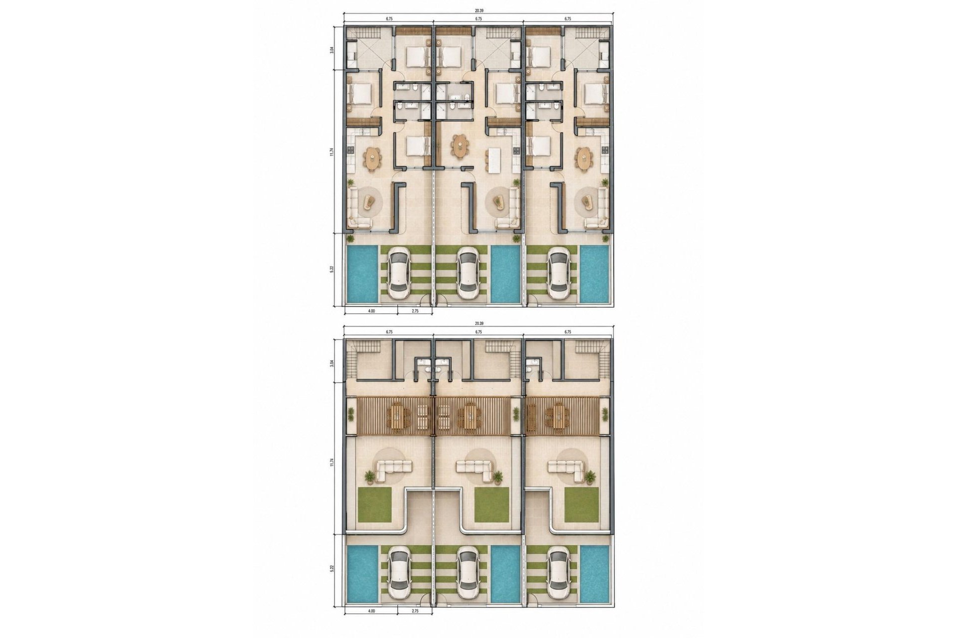Obra nueva - Adosado -
San Pedro del Pinatar - Pueblo