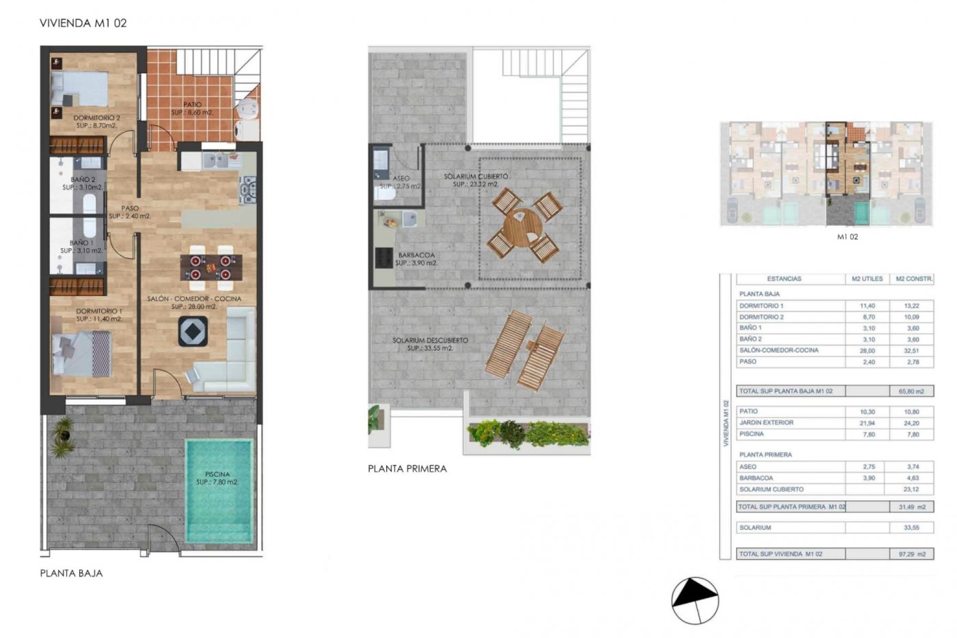 Obra nueva - Adosado -
Torre Pacheco - Torrepacheco