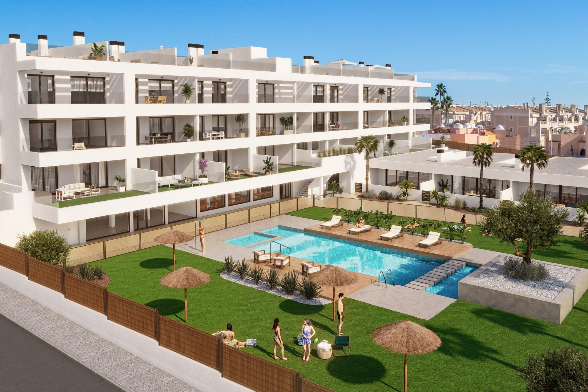 Obra nueva - Adosado -
Torrevieja - Frutales - Rosaleda