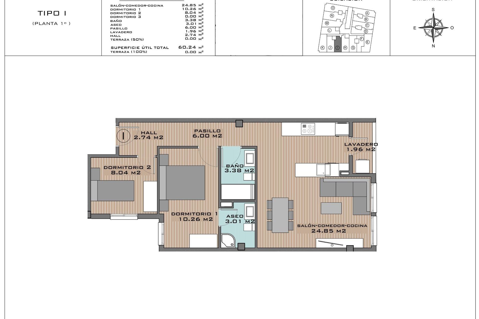 Obra nueva - Apartamento / piso -
Algorfa - Pueblo