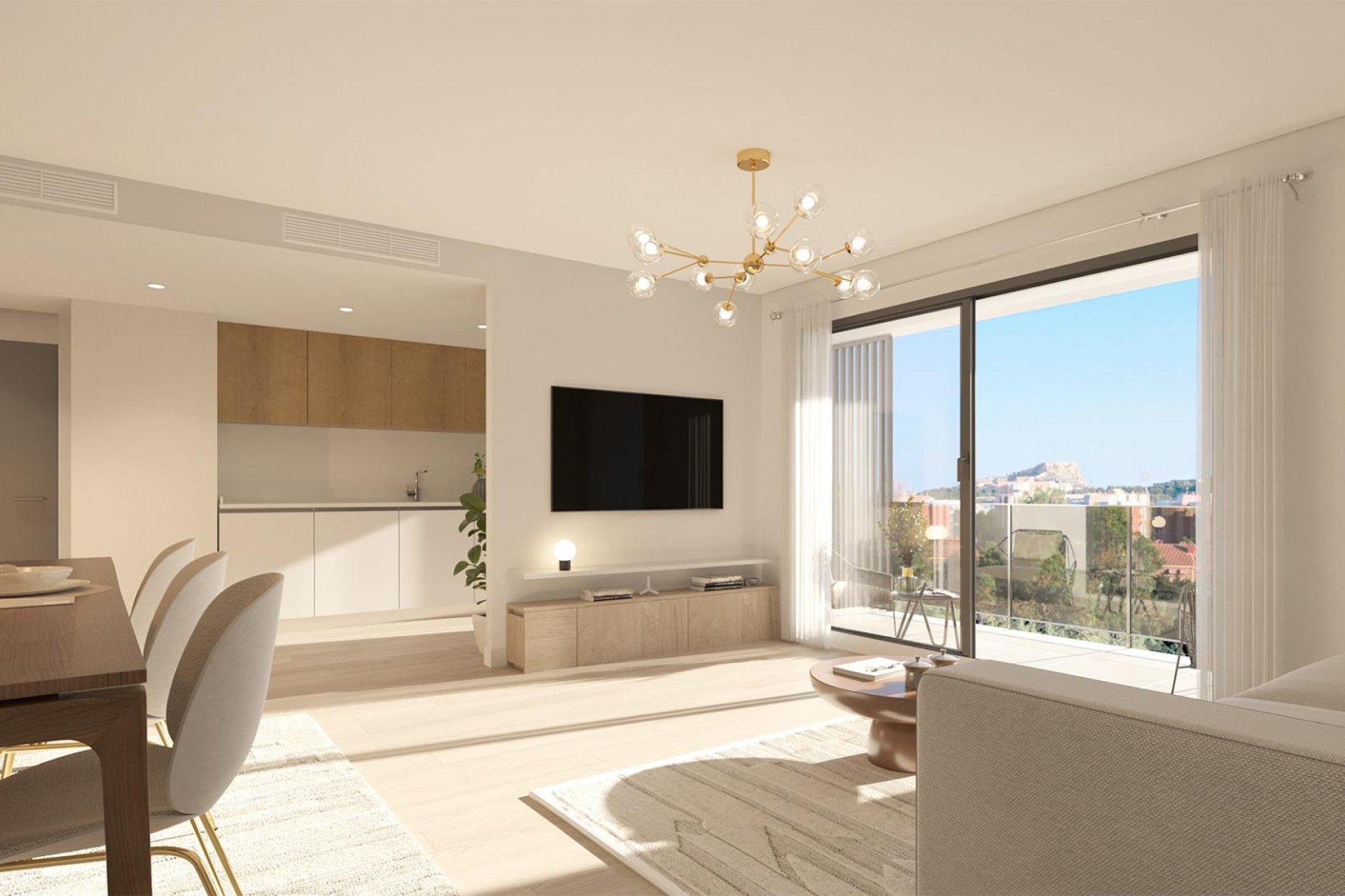 Obra nueva - Apartamento / piso -
Alicante - San Agustín-PAU 2