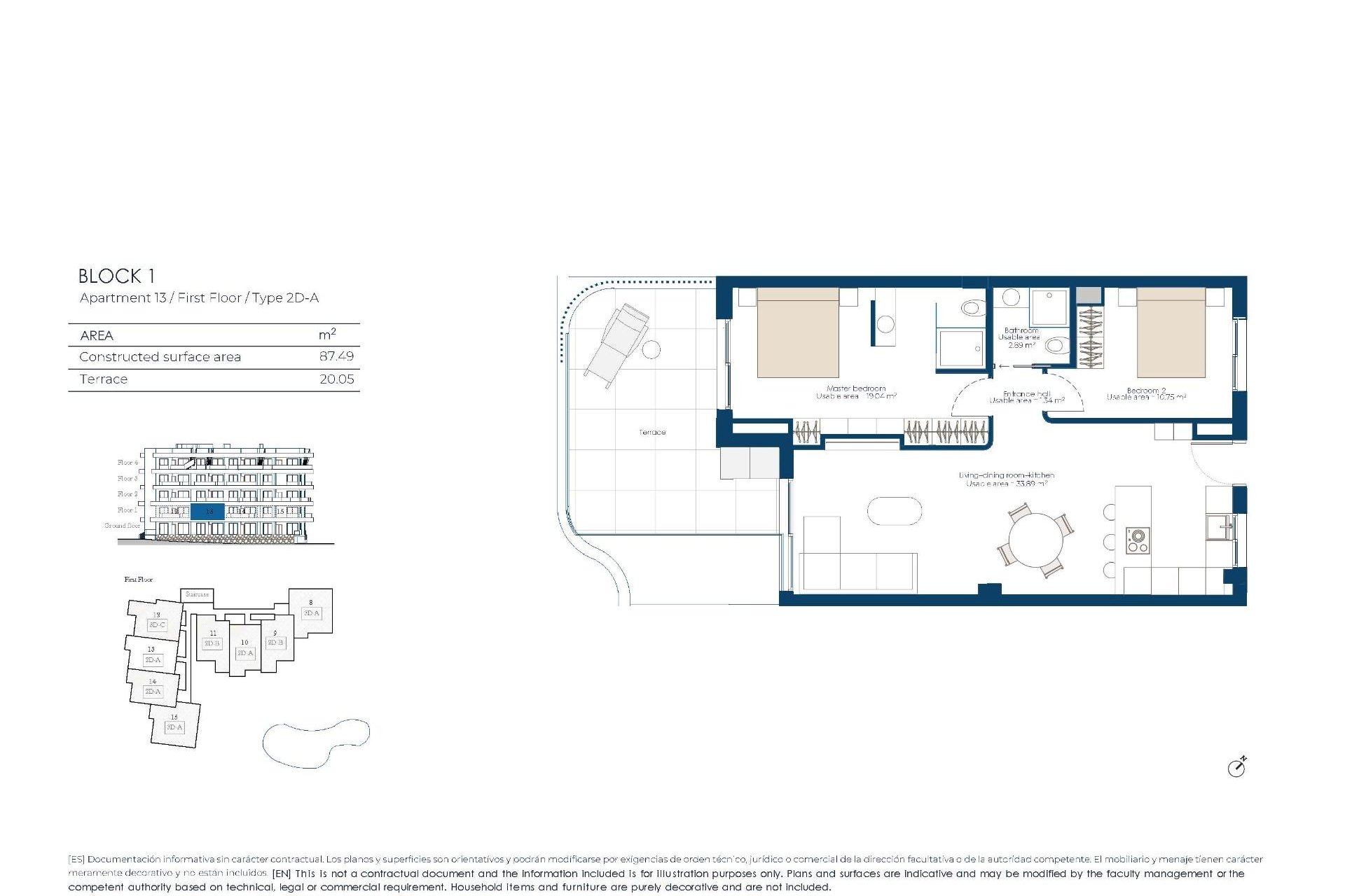 Obra nueva - Apartamento / piso -
Baños y Mendigo - El Valle Golf