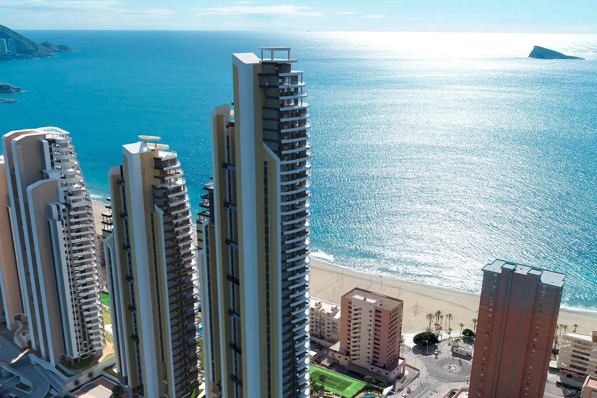 Obra nueva - Apartamento / piso -
Benidorm - Playa de Poniente