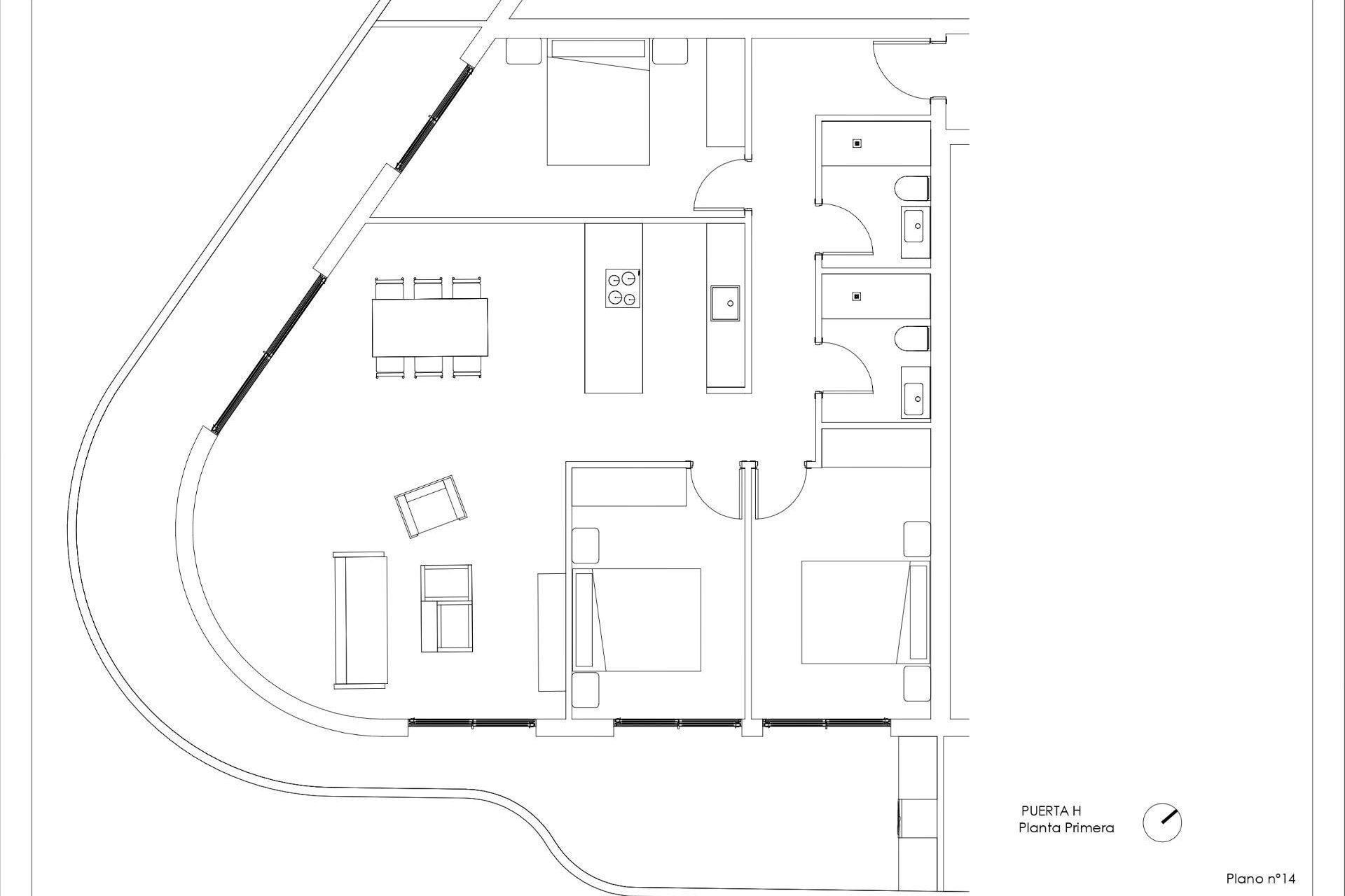 Obra nueva - Apartamento / piso -
Calpe - Arenal Bol
