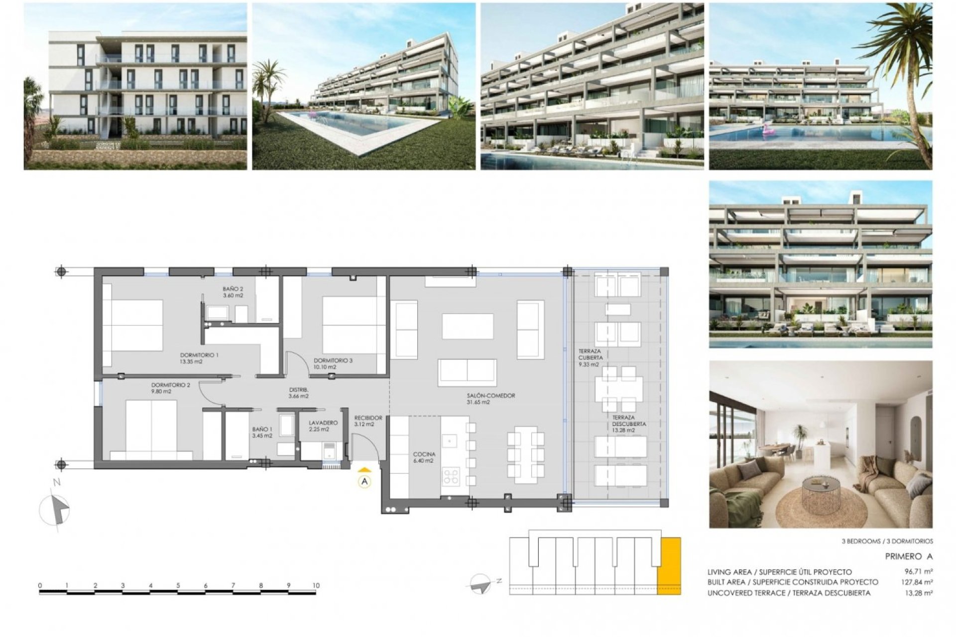 Obra nueva - Apartamento / piso -
Cartagena - Mar De Cristal