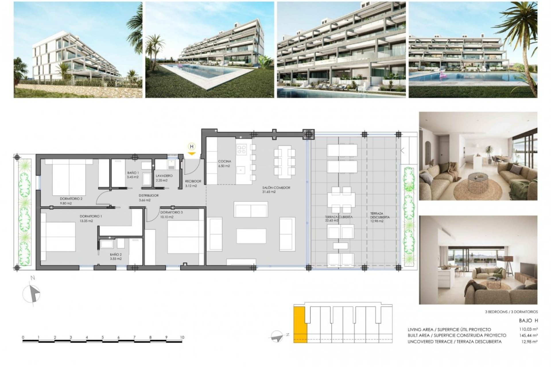 Obra nueva - Apartamento / piso -
Cartagena - Mar De Cristal