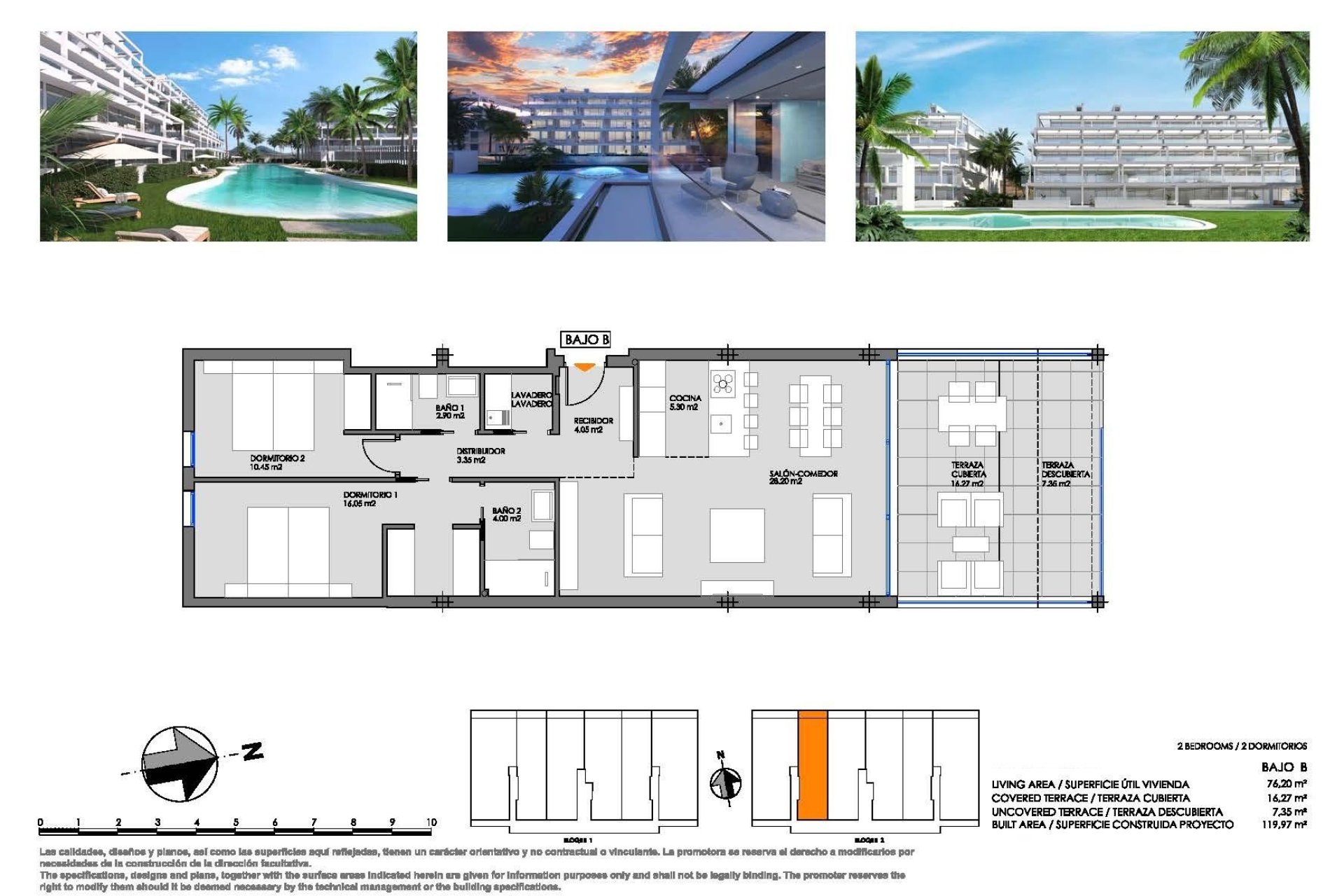 Obra nueva - Apartamento / piso -
Cartagena - Mar De Cristal