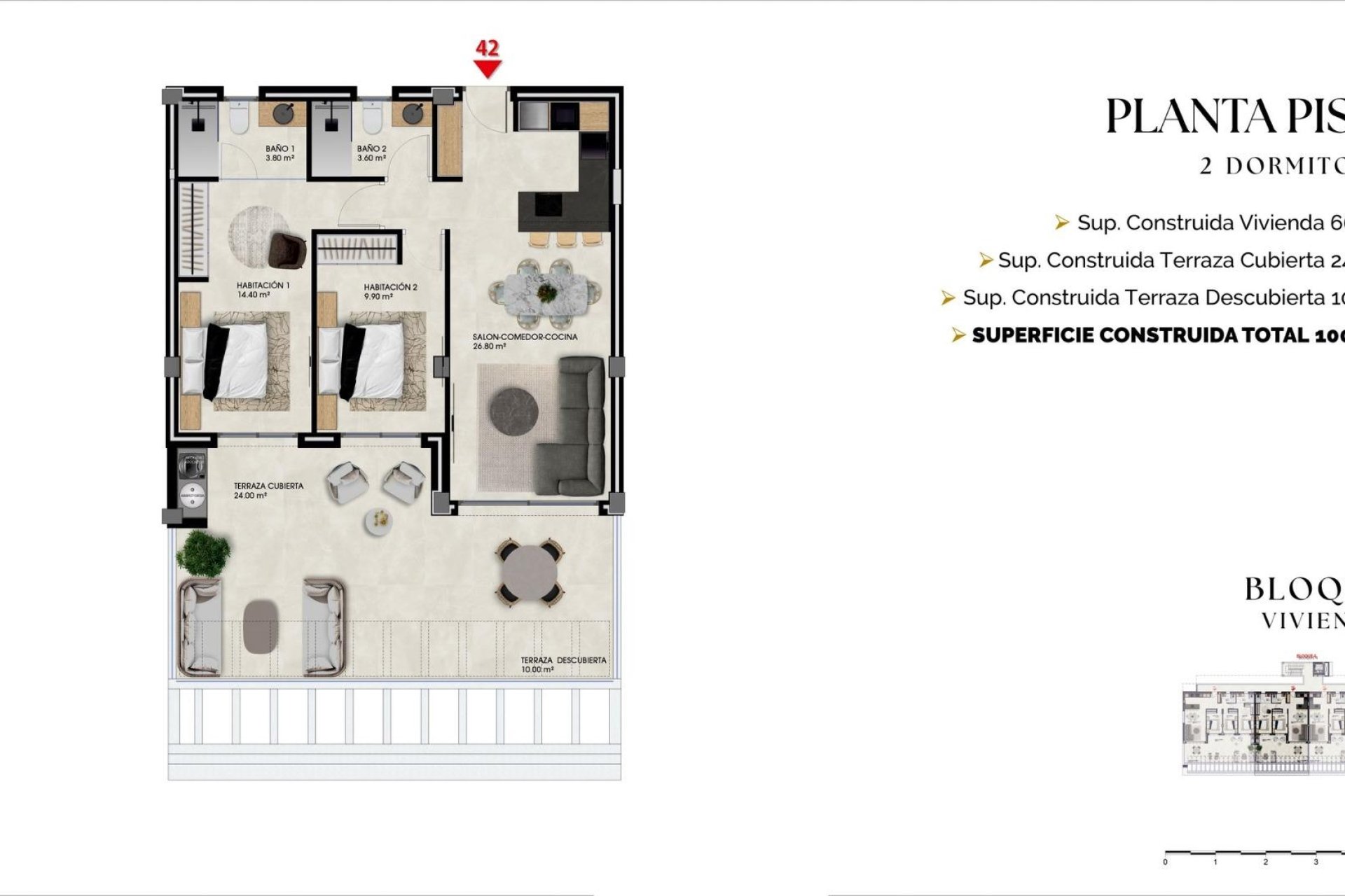 Obra nueva - Apartamento / piso -
Finestrat - Balcón De Finestrat